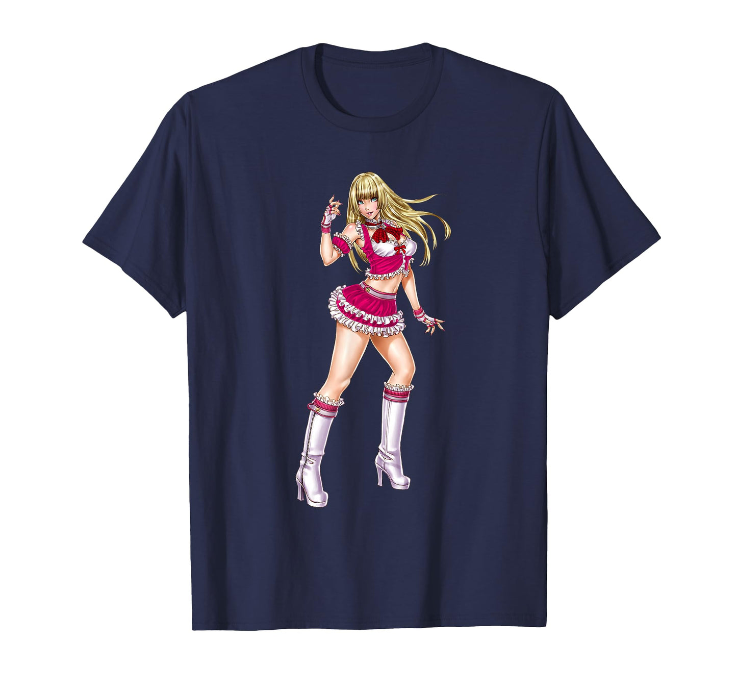 Bandai Namco Entertainment Inc. TEKKEN7 LILI 004 T-Shirt, Small, Black