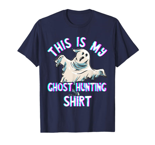 Ghost Hunting Costume Paranormal Investigator Ghost Hunter T-Shirt