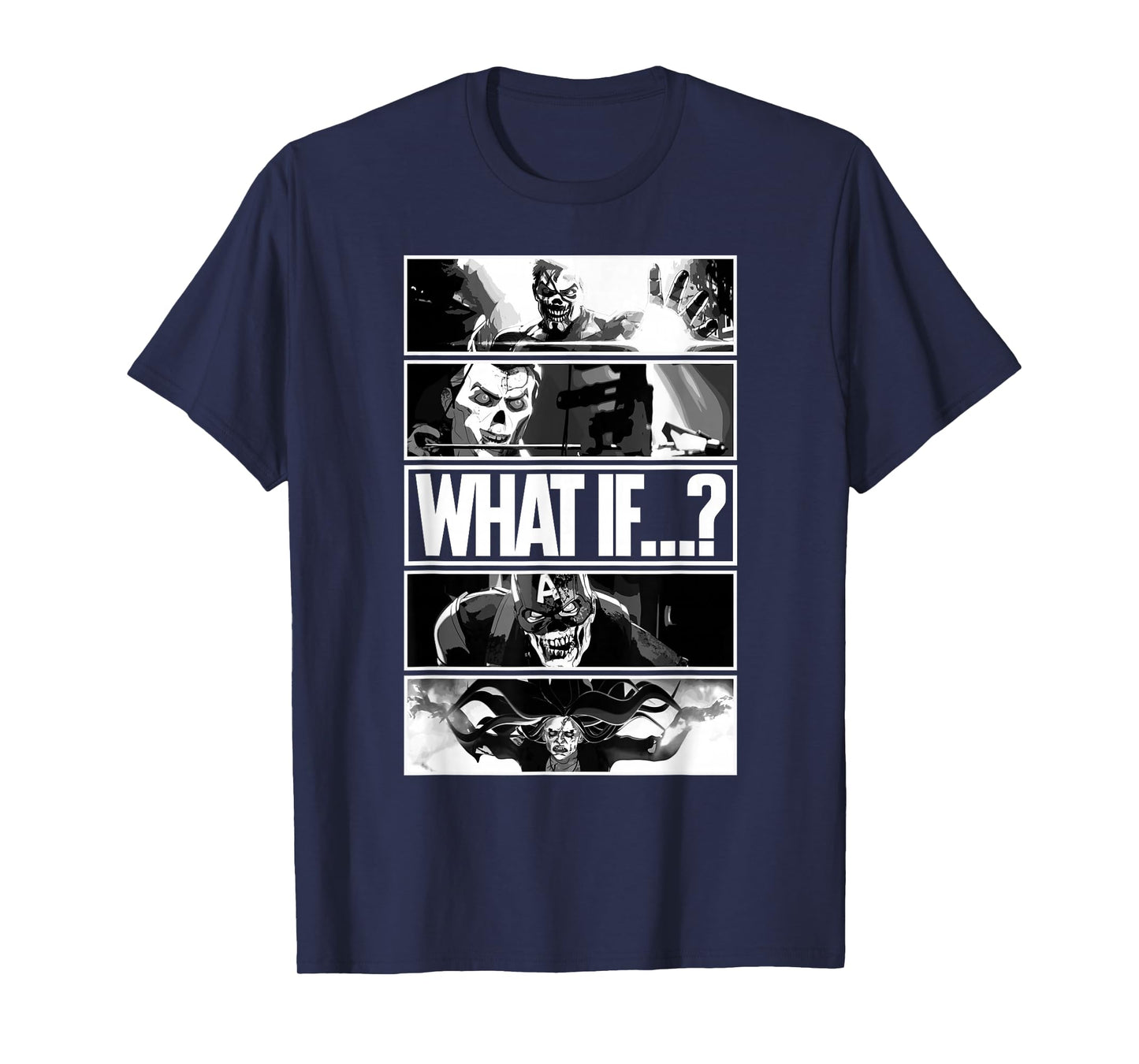 Marvel WHAT IF...? Zombie Grid T-Shirt