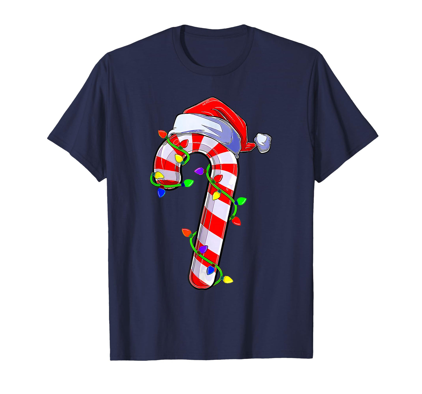 Candy Cane Crew Santa Christmas Kids Boys Girls Gifts T-Shirt