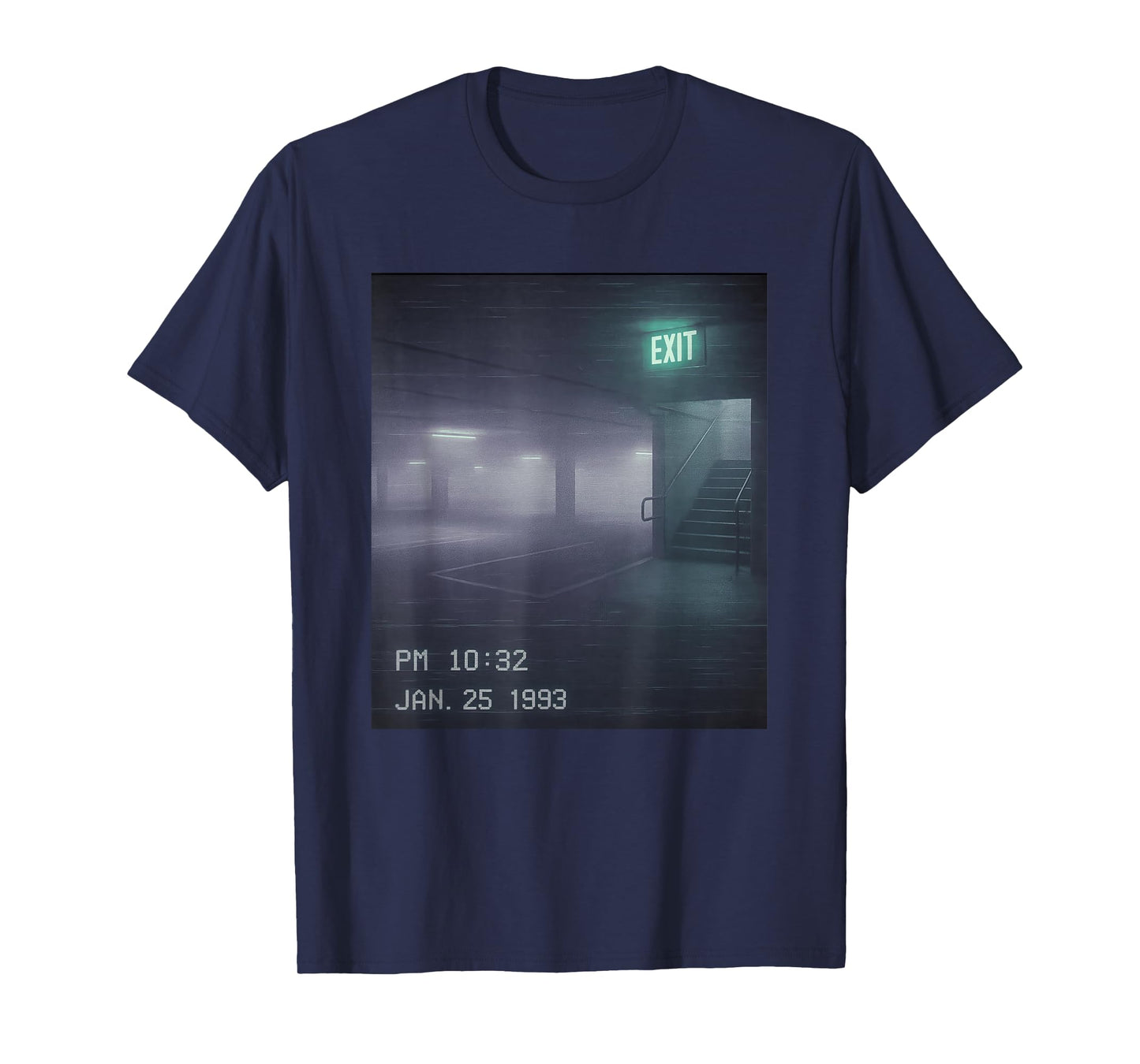 Parking Lot Dreamcore Aesthetic Lostcore Creepy Liminal T-Shirt
