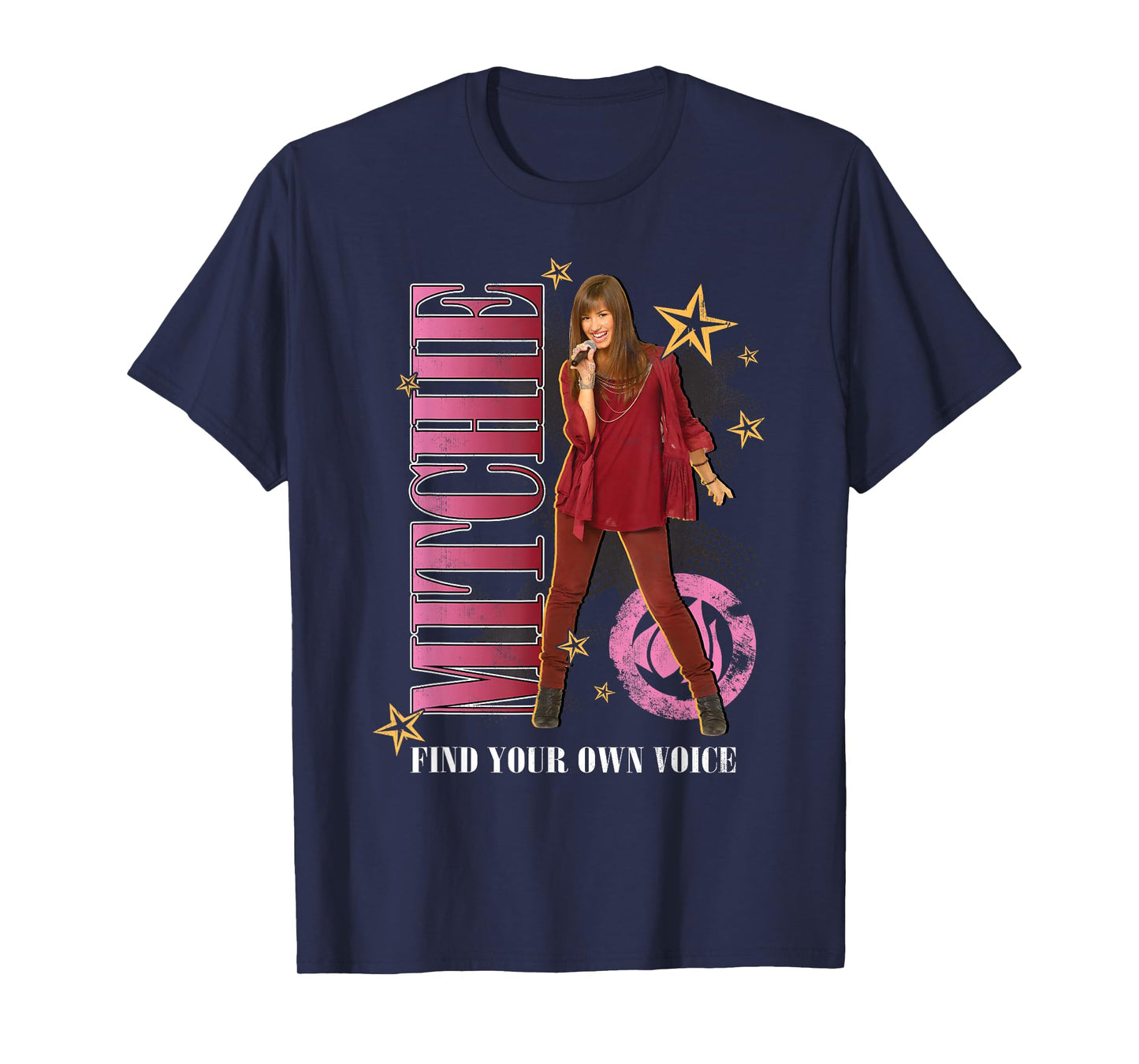 Disney Camp Rock Mitchie Find Your Own Voice Poster T-Shirt
