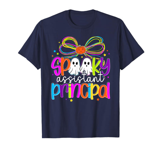 Spooky Assistant Principal Halloween Assistant Principals T-Shirt