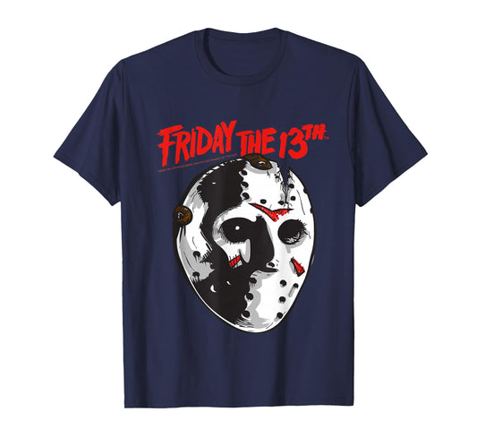 Friday The 13th Halloween Design Mask Art T-Shirt