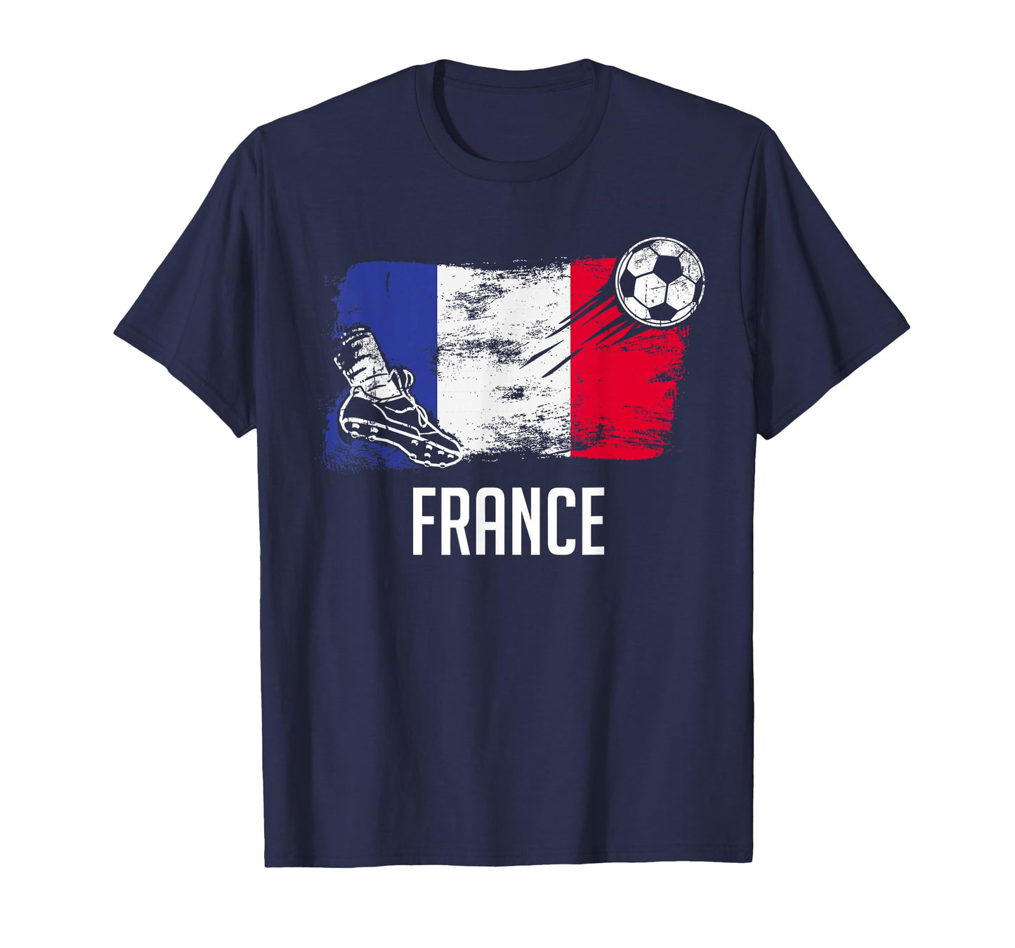 France Flag Jersey French Soccer Team French T-Shirt