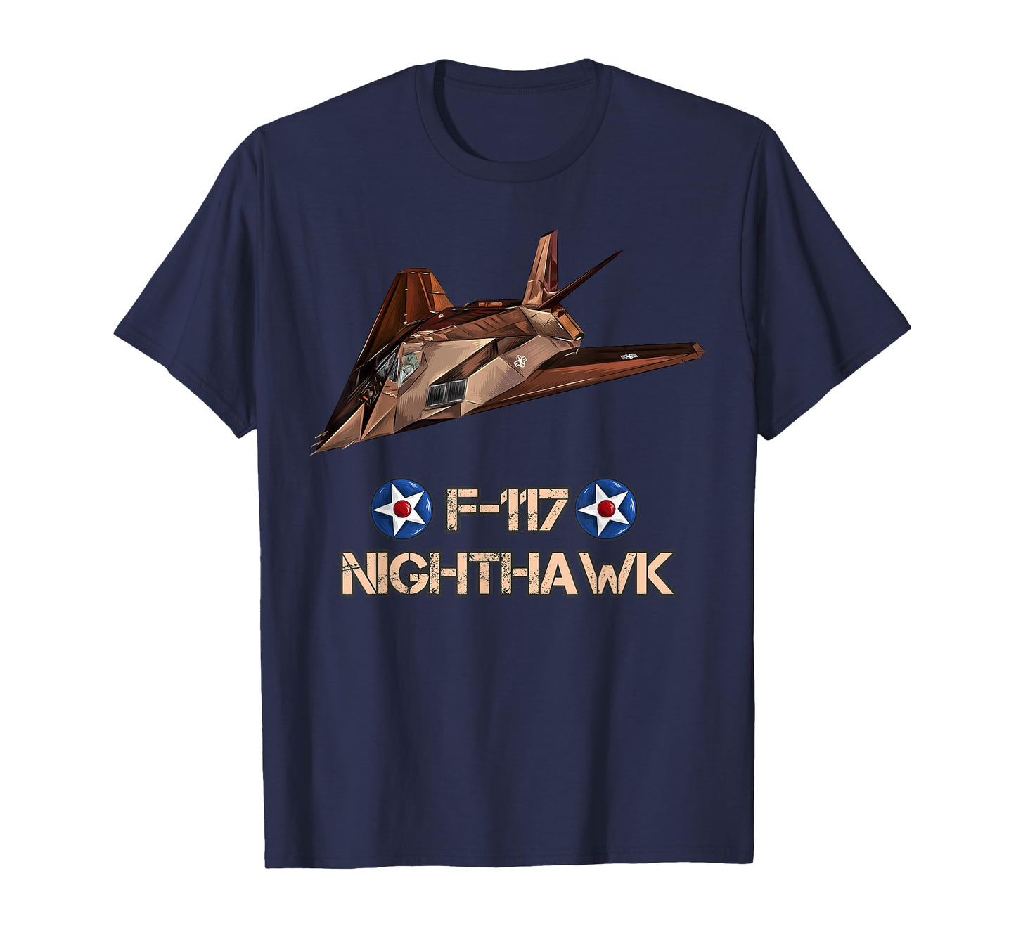 American Camouflage Bomber F117 Nighthawk T-Shirt