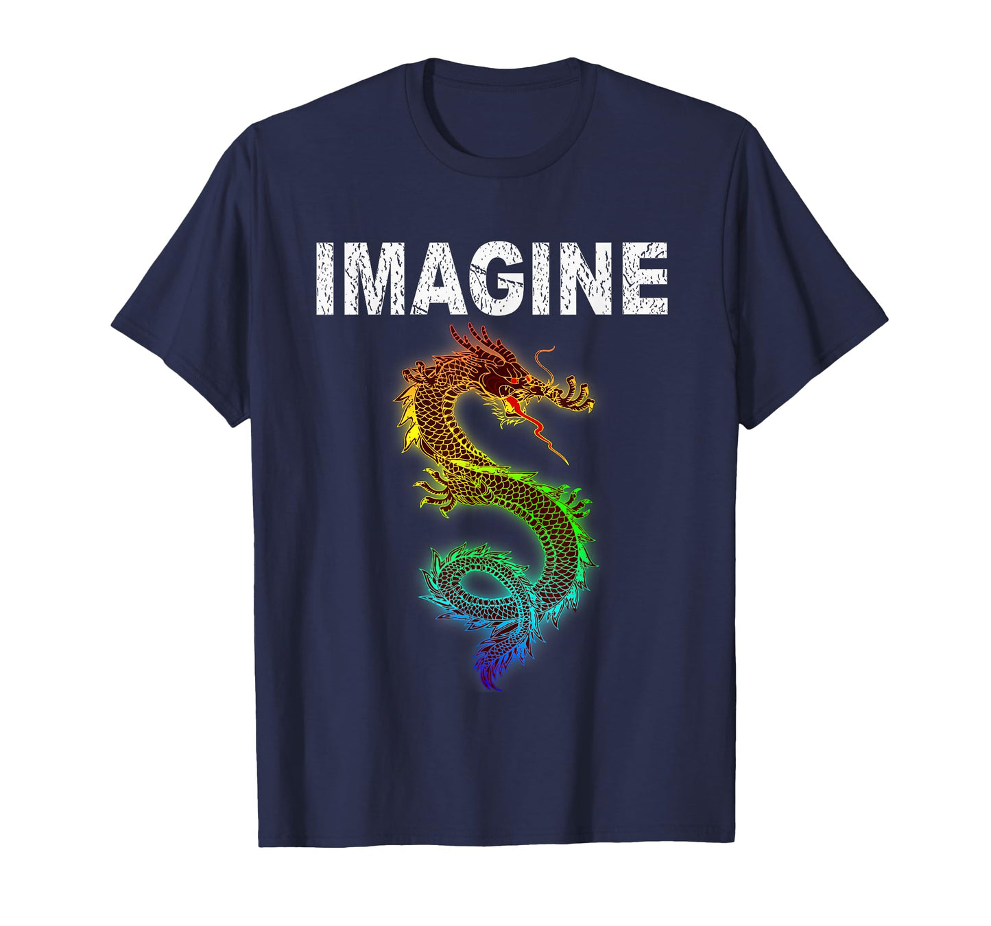 Imagine Fantasy Dragon Style T-Shirt Great for Gift T-Shirt