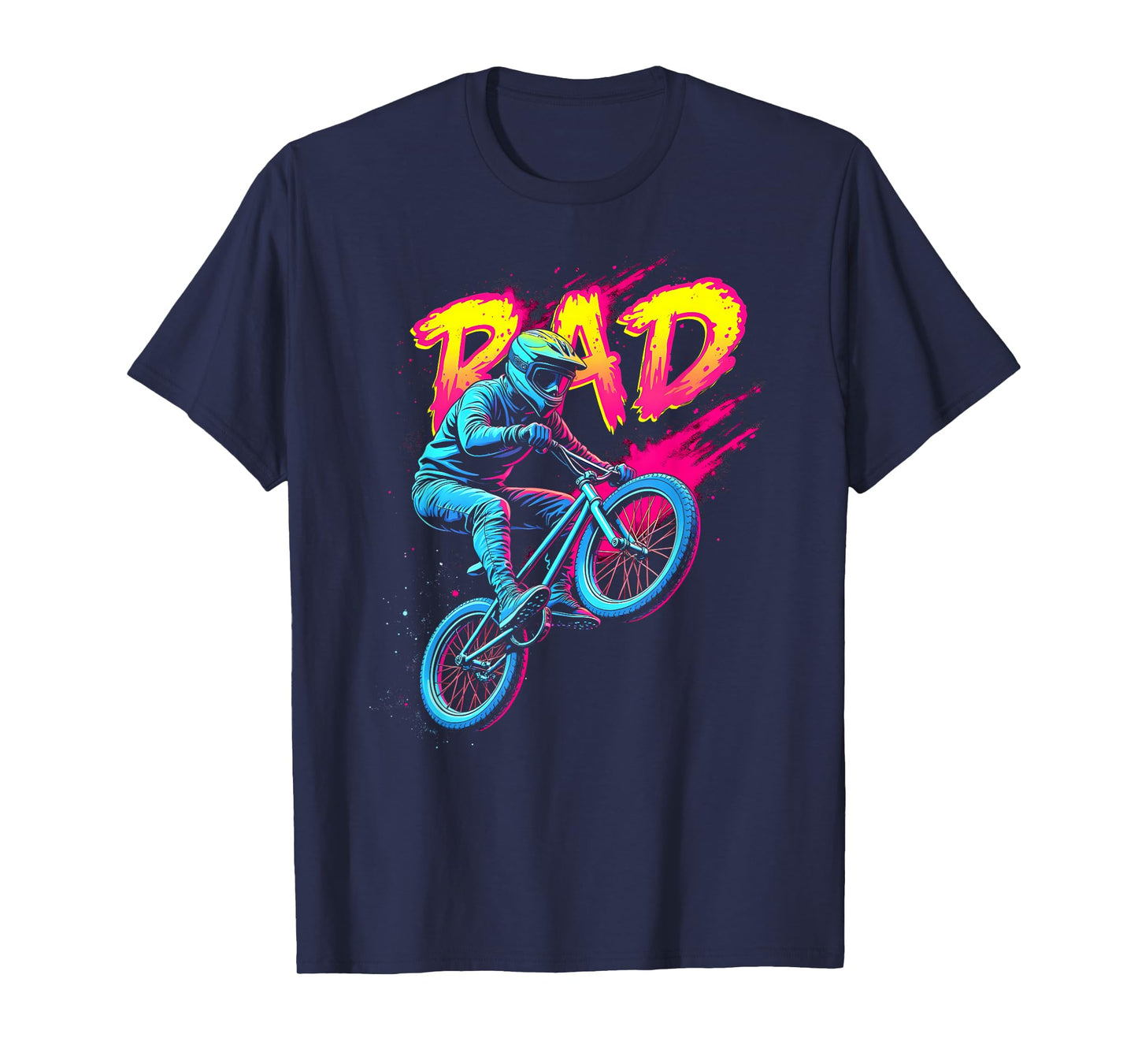 Cool Rad BMX Stunt Action T-Shirt