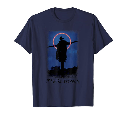 Jeepers Creepers Halloween Vintage Not My Scarecrow Halo T-Shirt