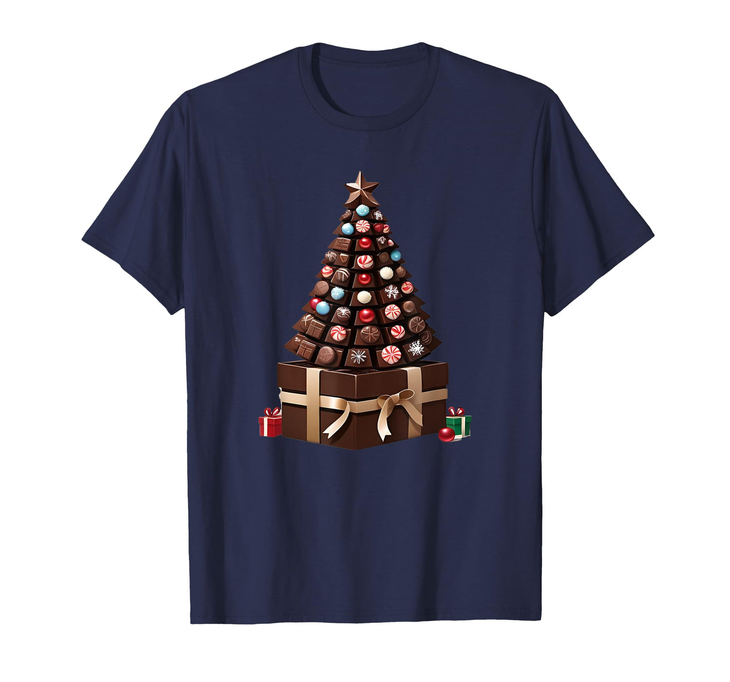 Box of Chocolates Christmas Tree T-Shirt