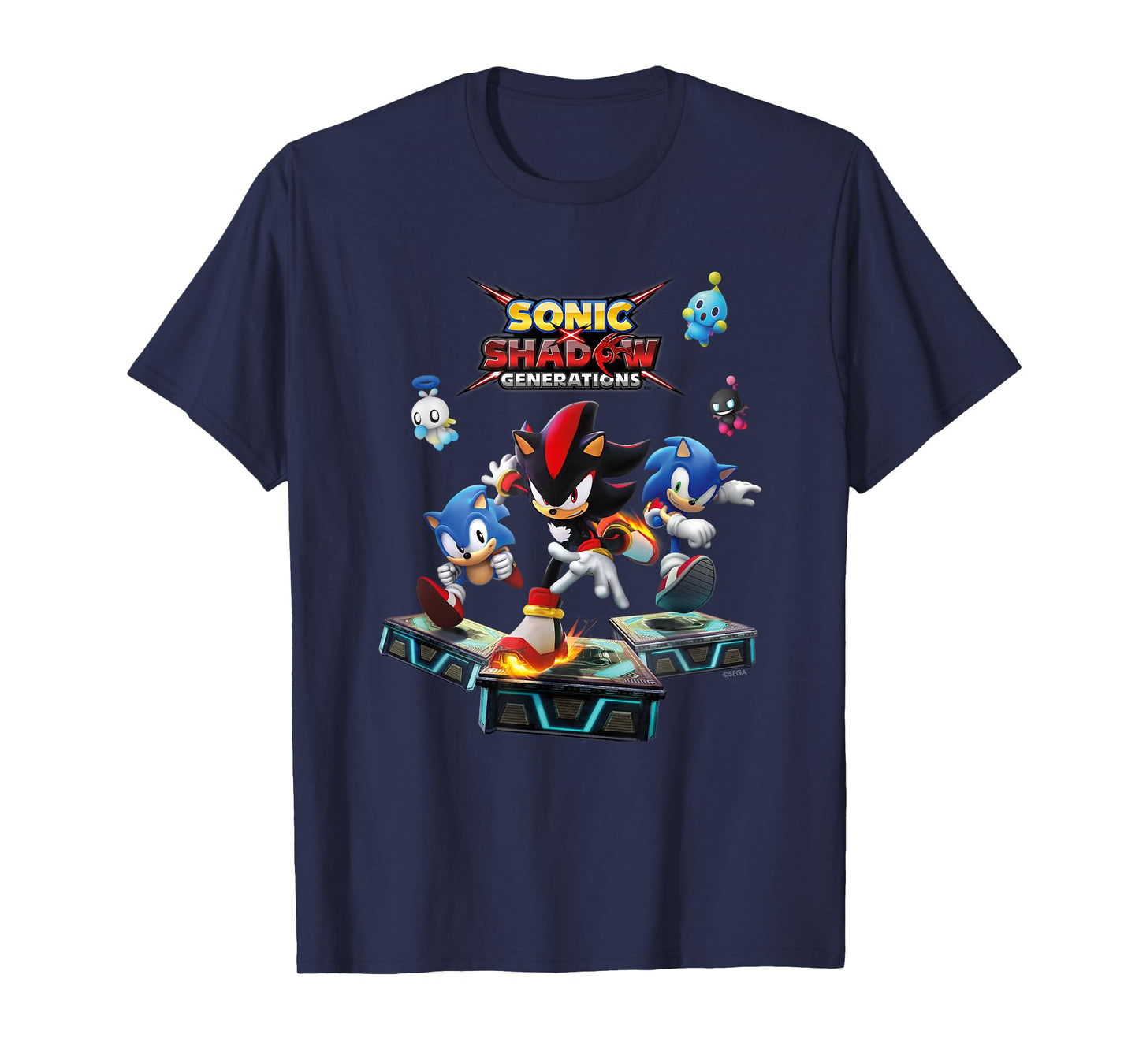 Sonic the Hedgehog, Sonic X Shadow Generations - Key Art T-Shirt