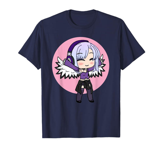 Cute Chibi Style Kawaii Anime Girl with Wings T-Shirt