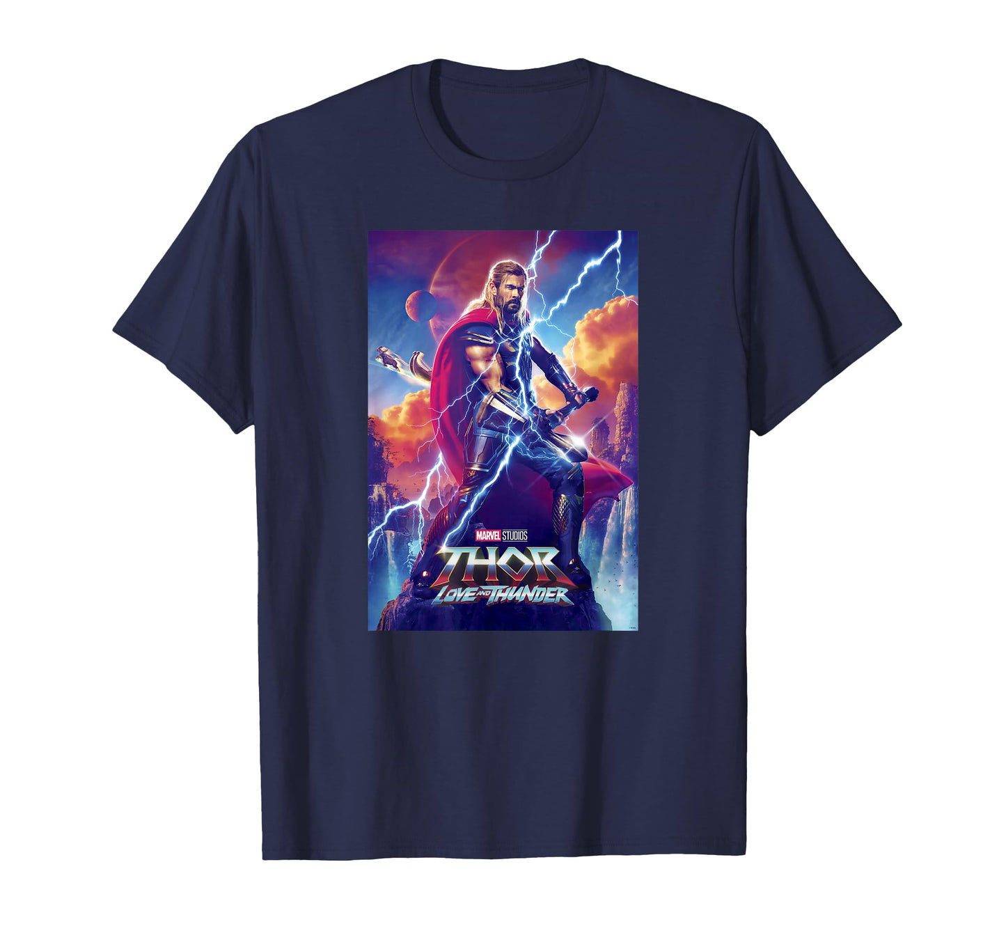 Marvel Thor: Love and Thunder Thor Odinson Poster T-Shirt