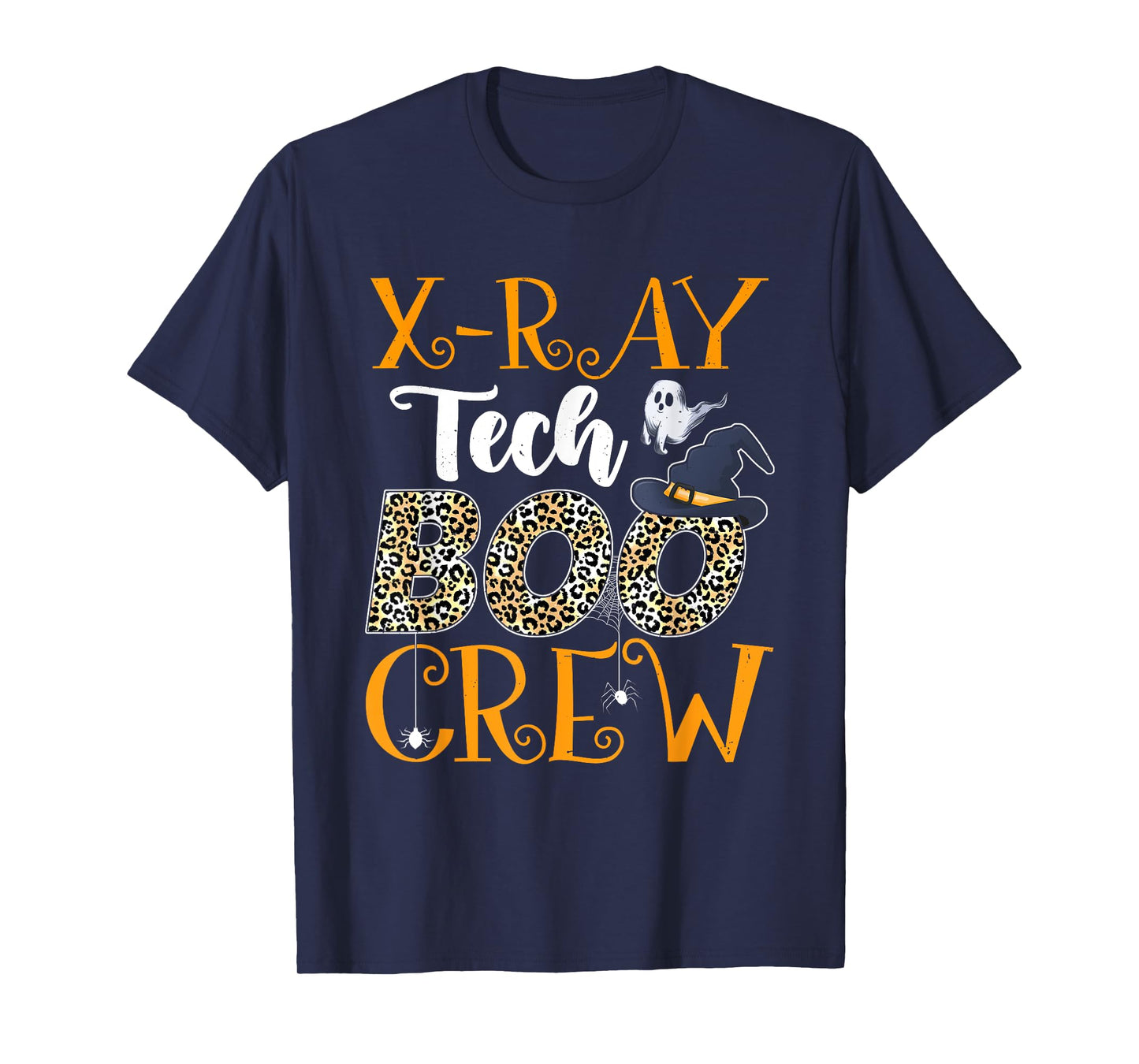 X-Ray Tech Boo Crew Scary Halloween Boo Ghost Costume T-Shirt