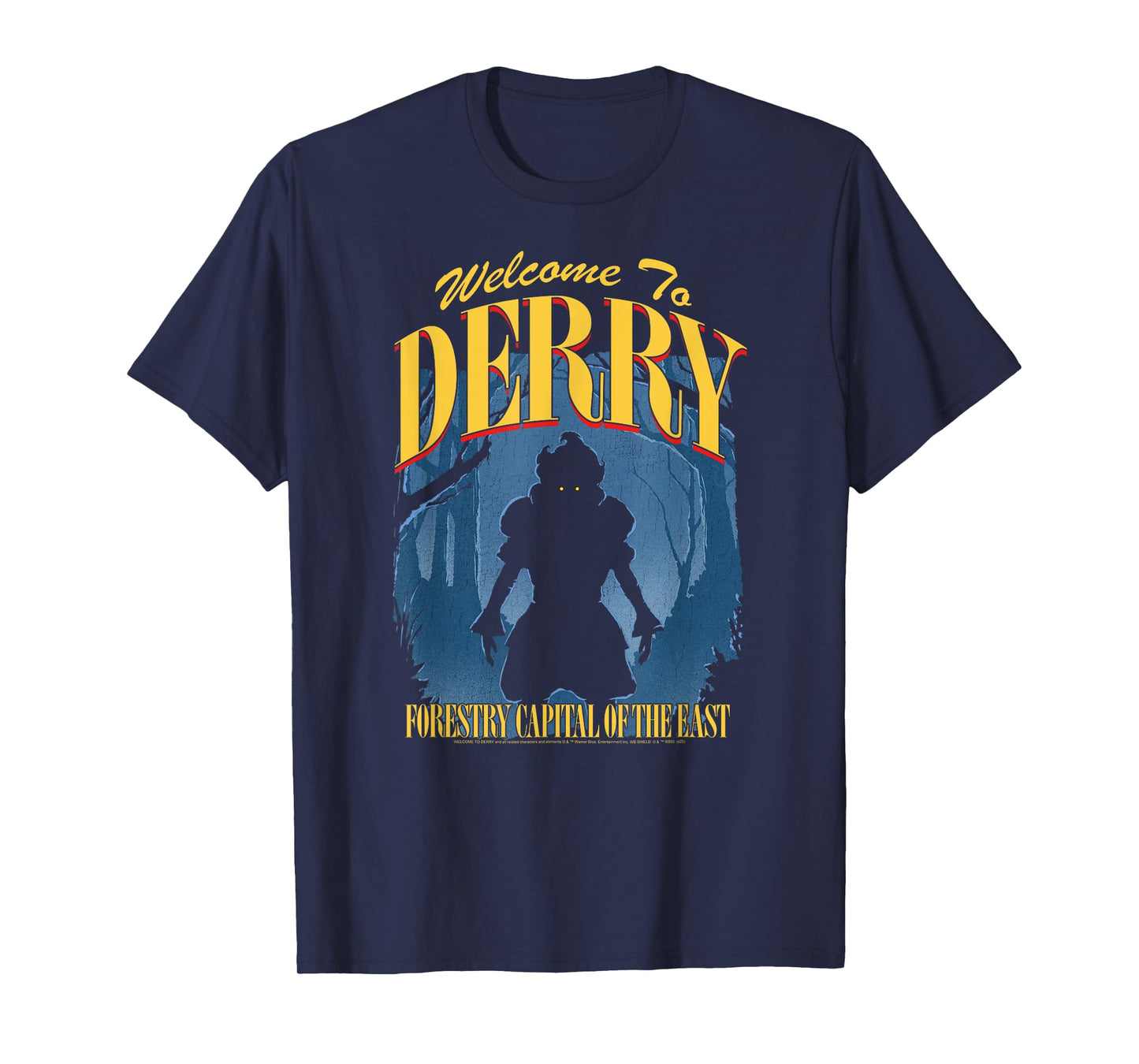 IT: Welcome to Derry Forestry Capital Pennywise Horror TV T-Shirt