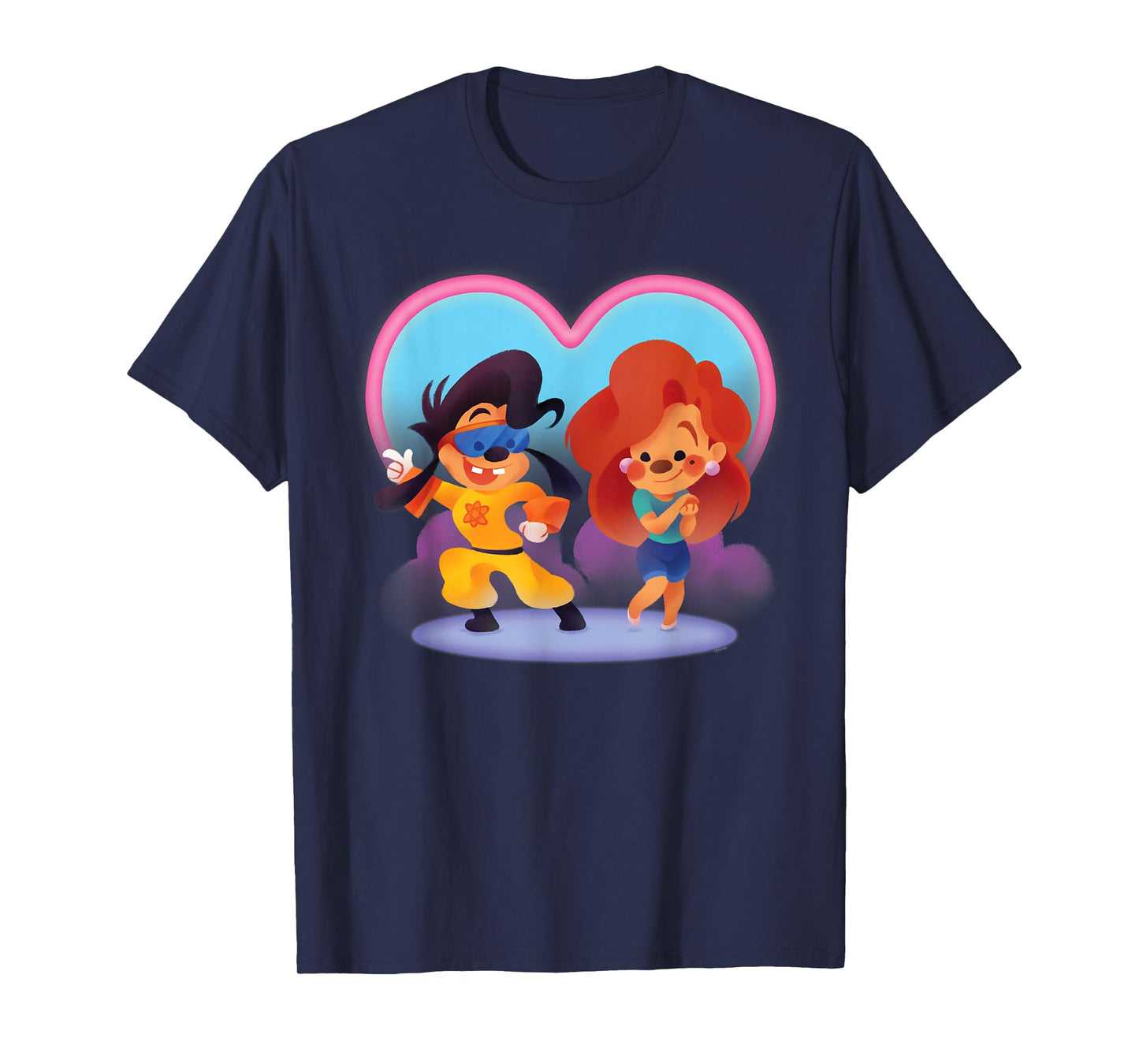 Disney A Goofy Movie Cute Valentine’s Day Max & Roxanne T-Shirt