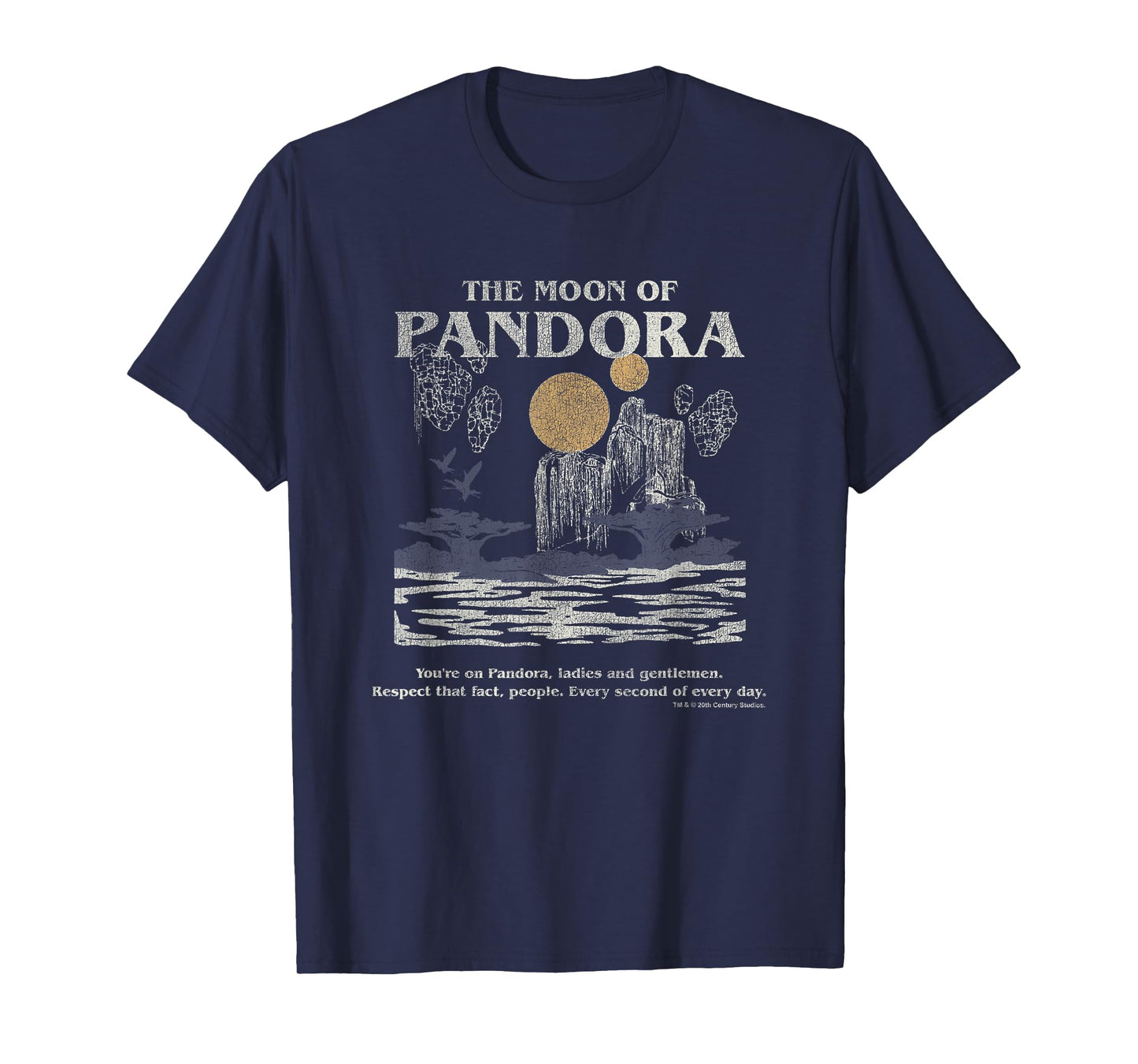 Avatar The Moon Of Pandora Vintage Travel Landscape T-Shirt
