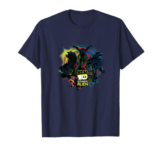 Ben 10 Ultimate Alien: Cosmic Destruction Alien Silhouettes T-Shirt
