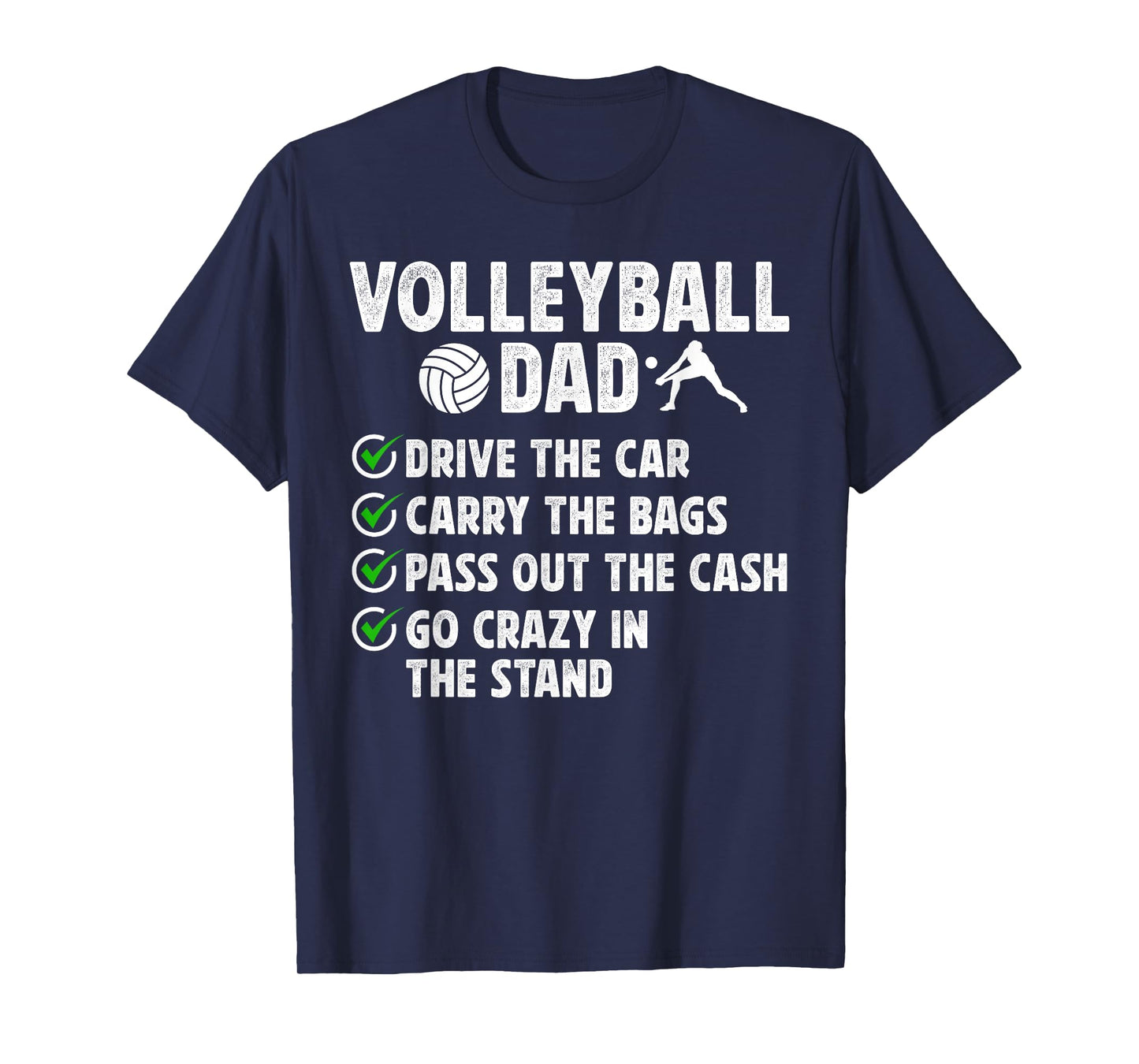 Volleyball Dad Volleyball Player Dad Volleyball Father T-Shirt