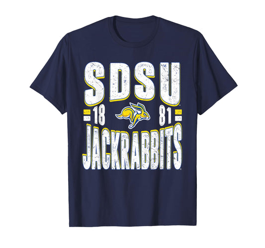 South Dakota State Jackrabbits Vintage 90's Retro Royal Blue T-Shirt