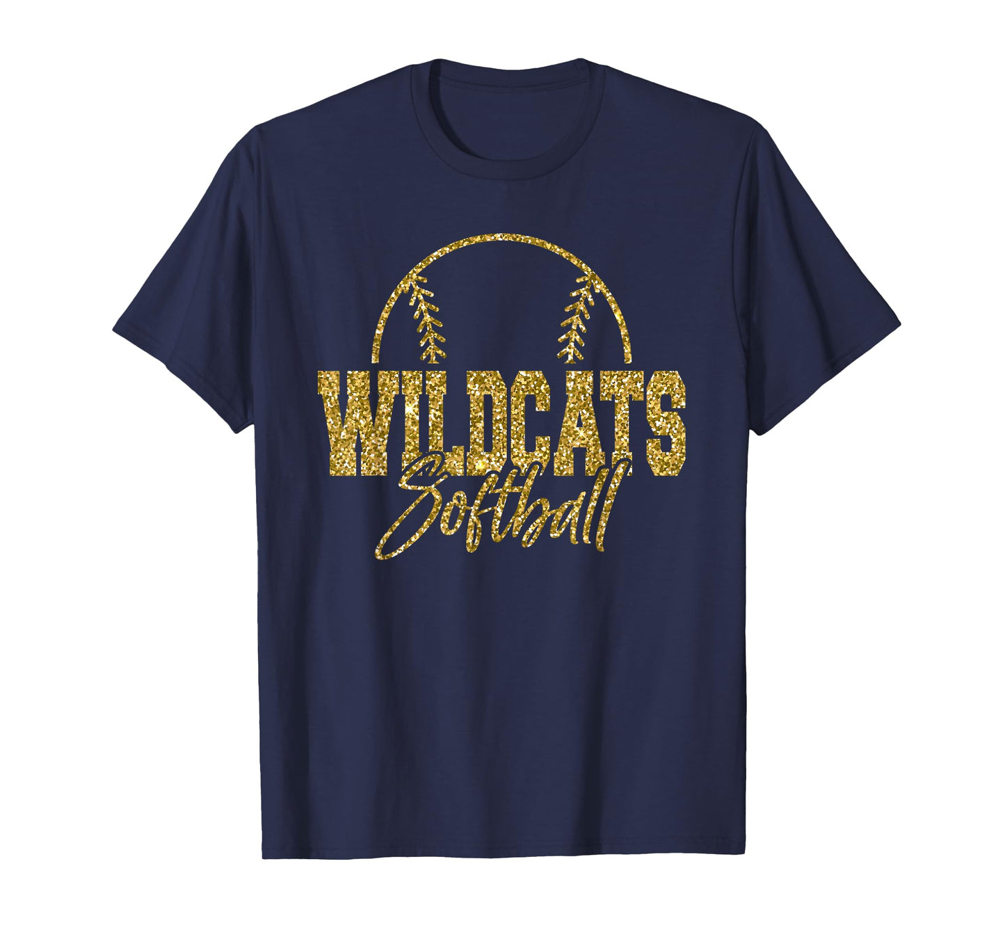 Vintage Wildcats Softball Fan Matching Sports Travel Team T-Shirt