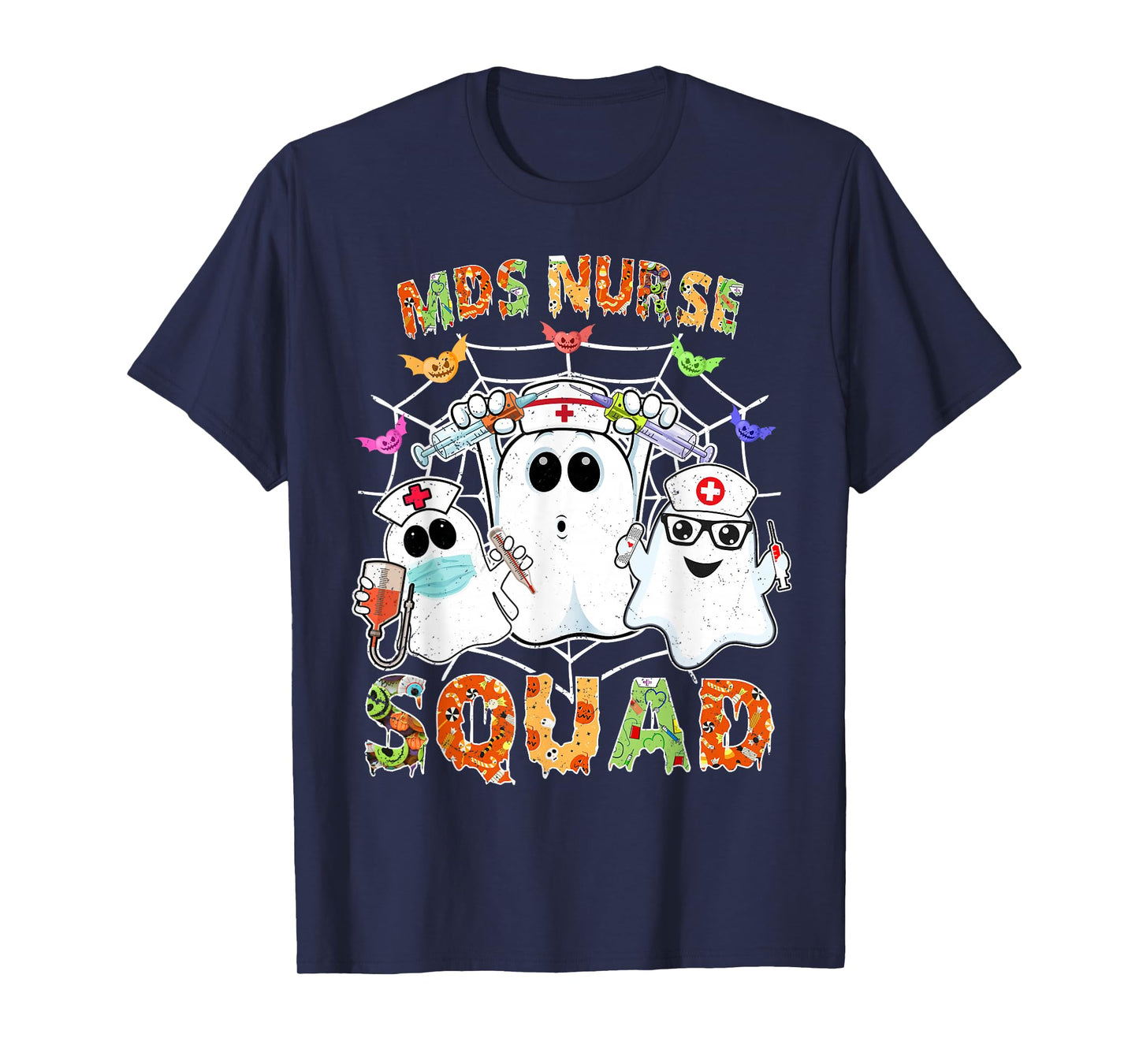 MDS Nurse Squad Boo Halloween Matching T-Shirt