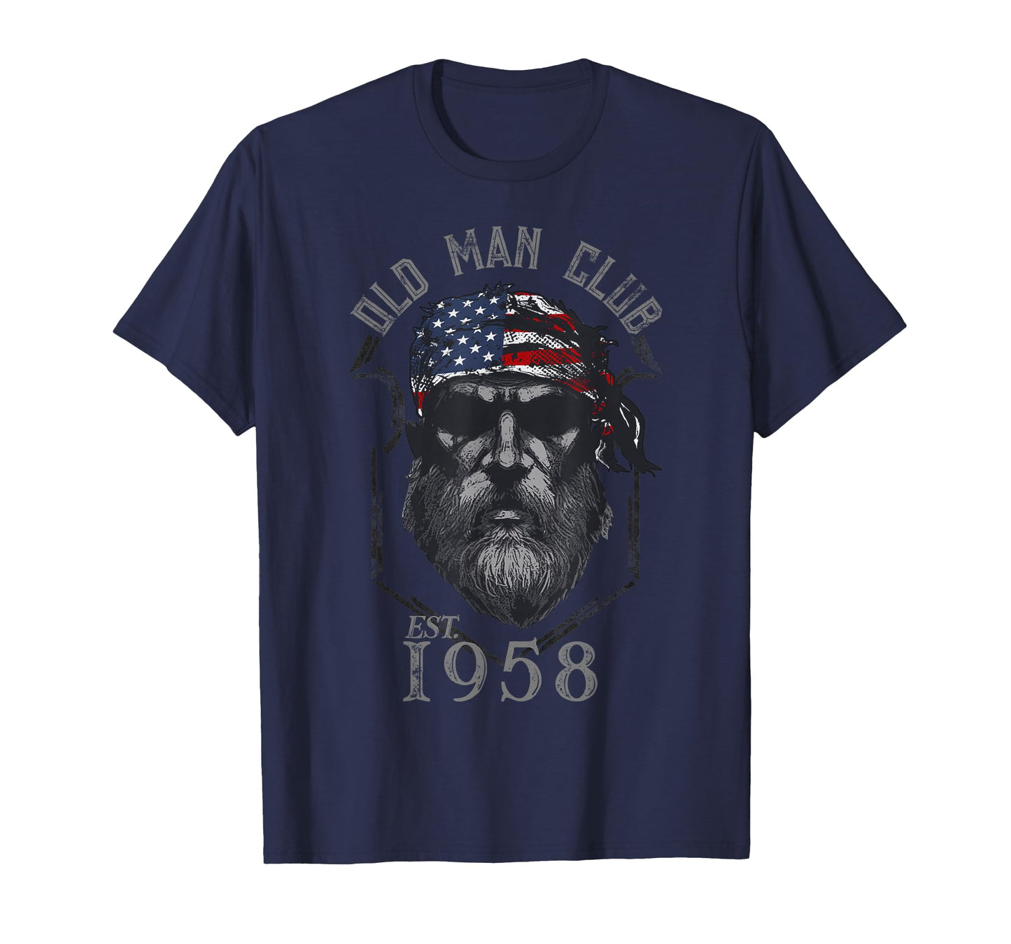 Old Man Club: Established 1958 T-Shirt T-Shirt