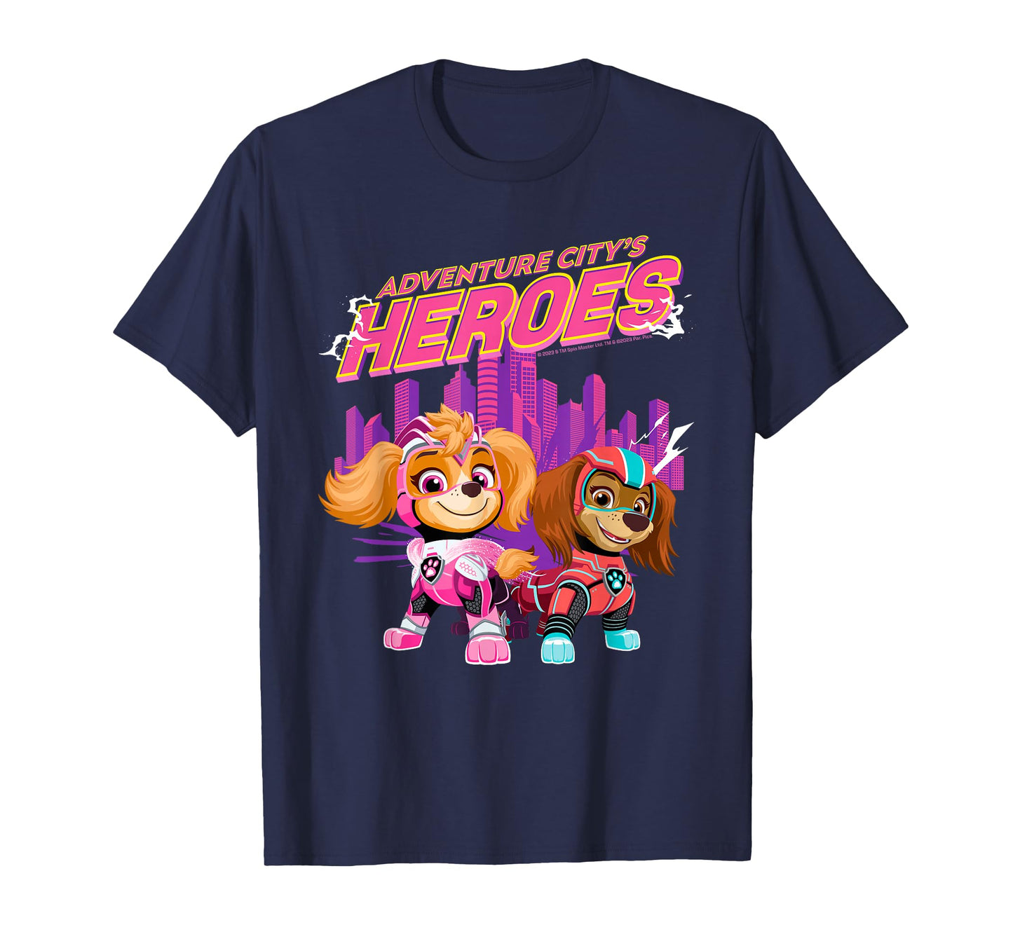 PAW Patrol: The Mighty Movie Adventure City's Heroes T-Shirt