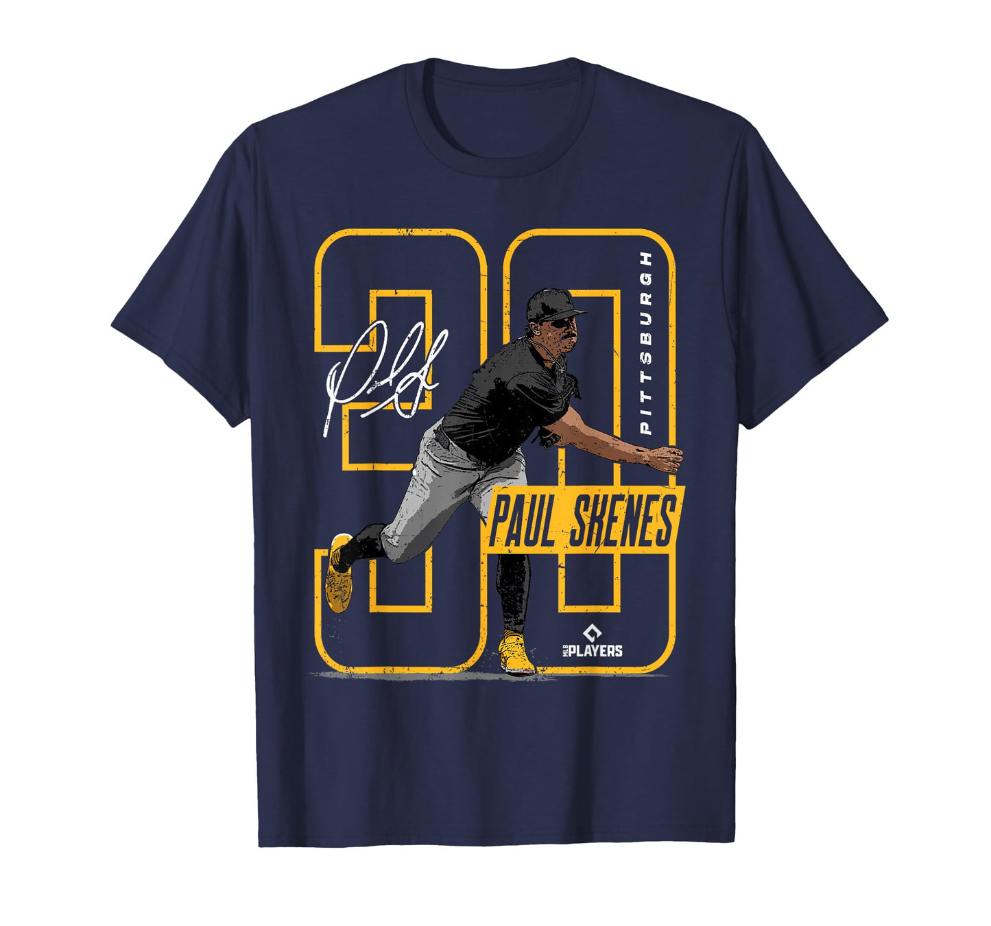 Paul Skenes | Pittsburgh Baseball Players | MLBPSK3002 T-Shirt