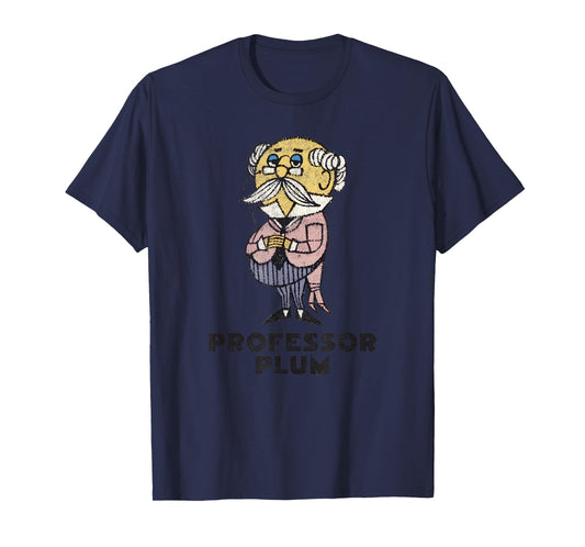 Clue Professor Plum Retro Poster T-Shirt