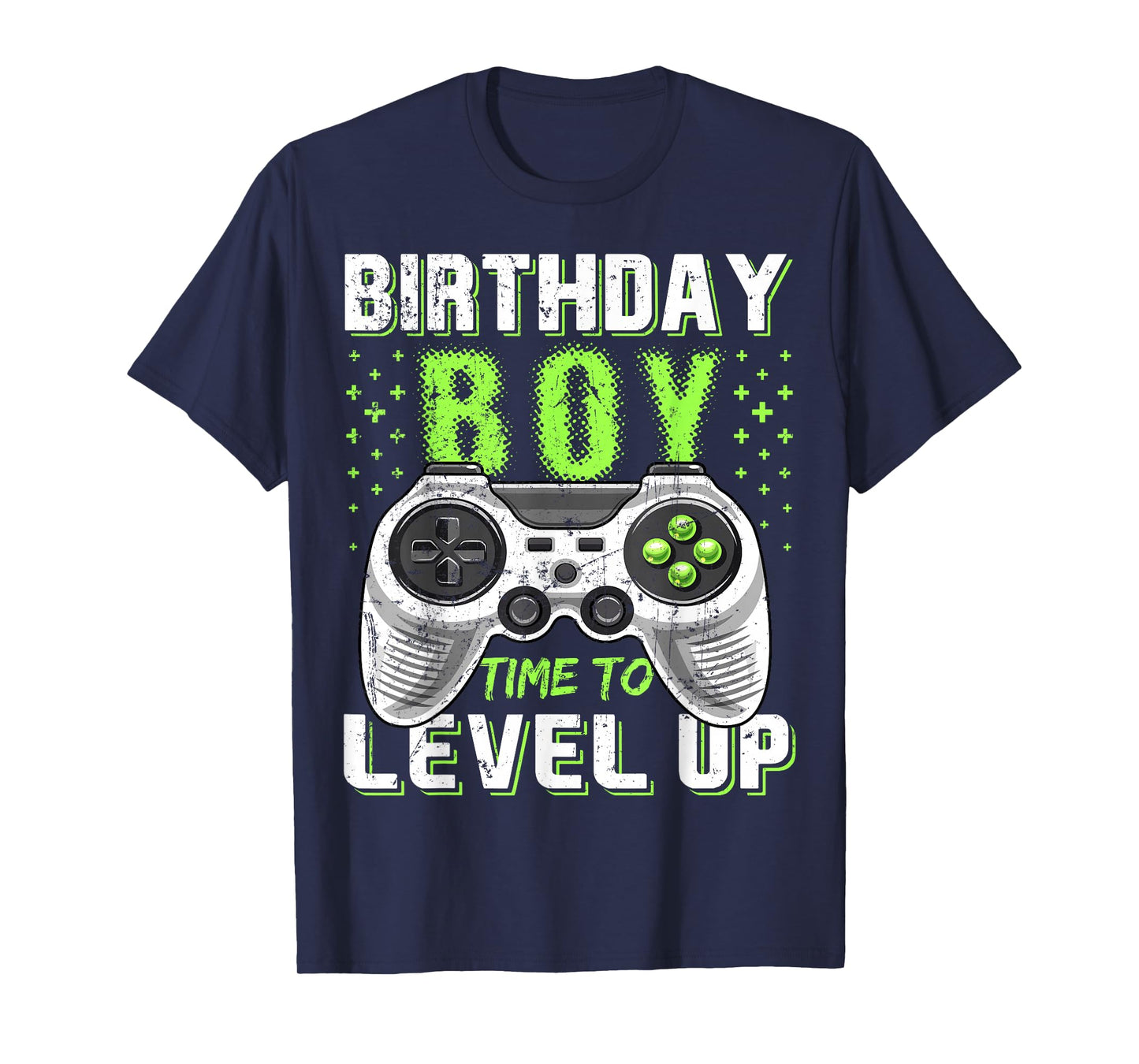 Level Up Birthday Boy Video Game T-Shirt - Classic Fit, Black, Kids Party Gift