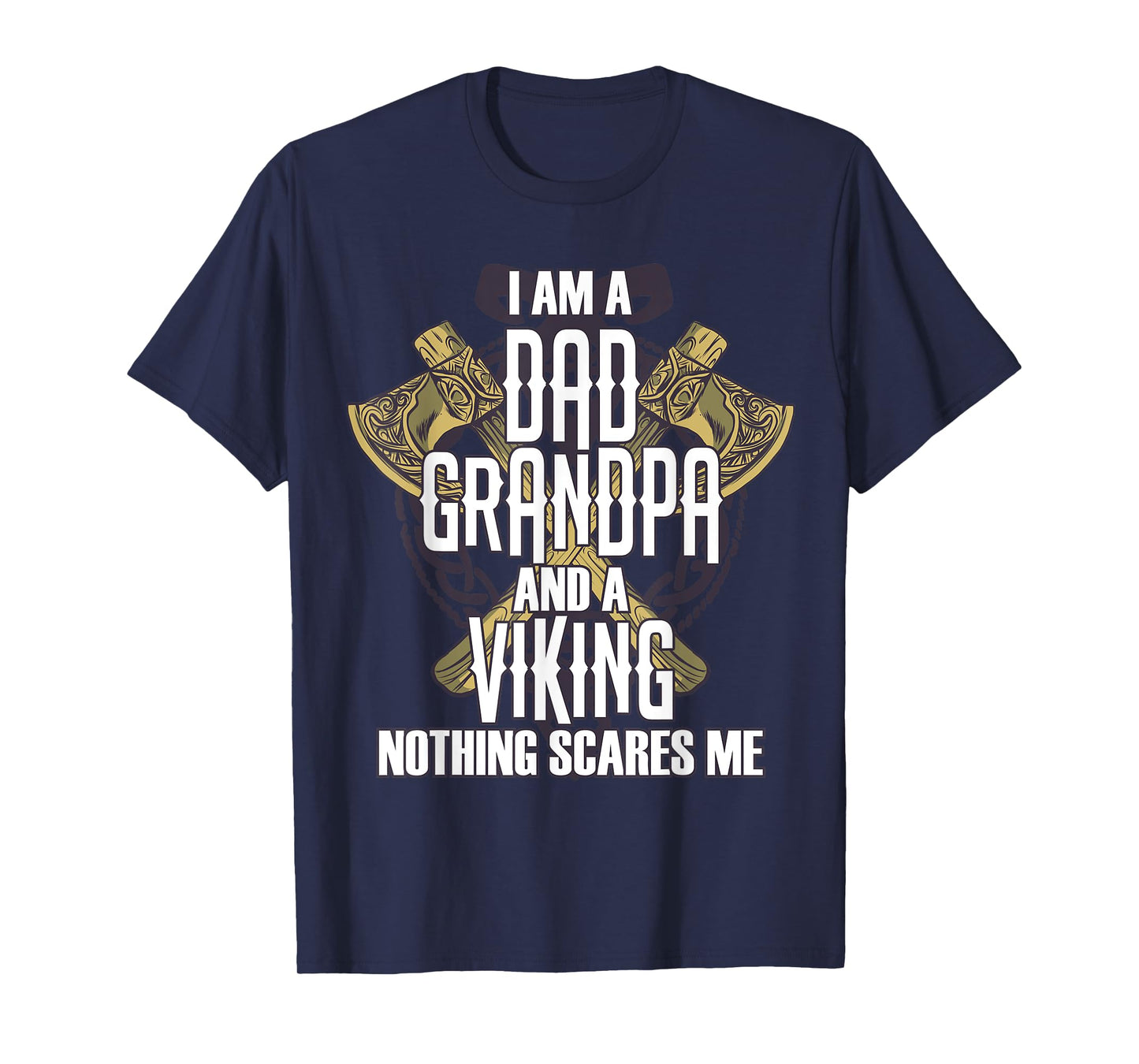Father Grandpa Viking Scandinavia Warrior Walhalla Gift T-Shirt