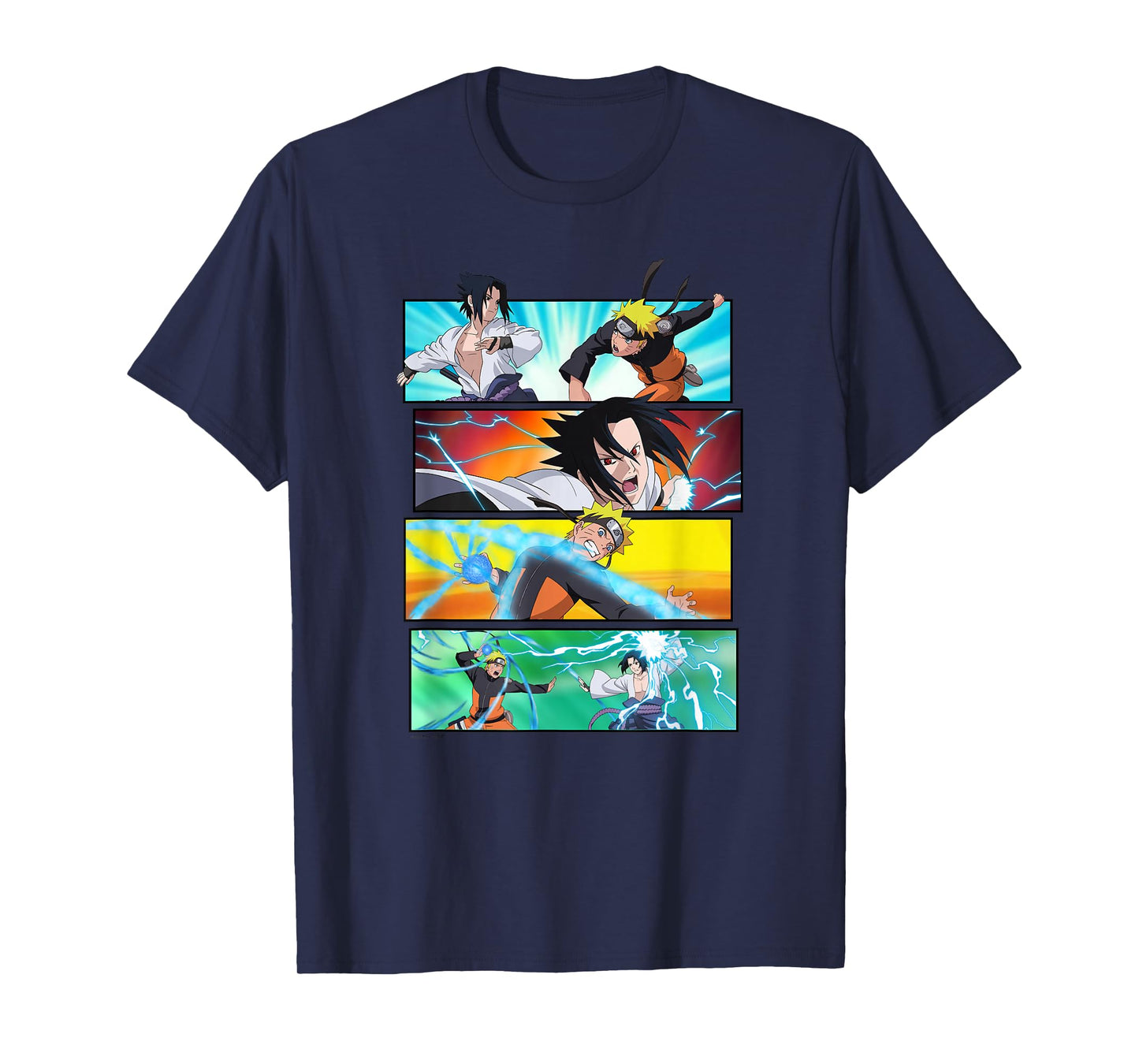 Naruto Shippuden Naruto vs Sasuke T-Shirt