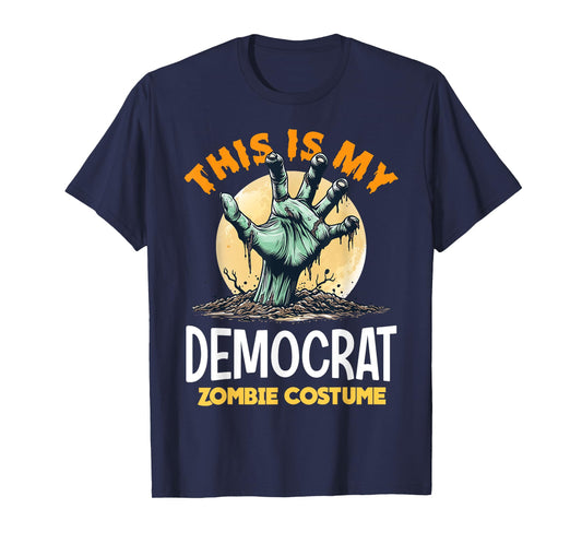 Democrat Halloween Zombie Matching Costume T-Shirt