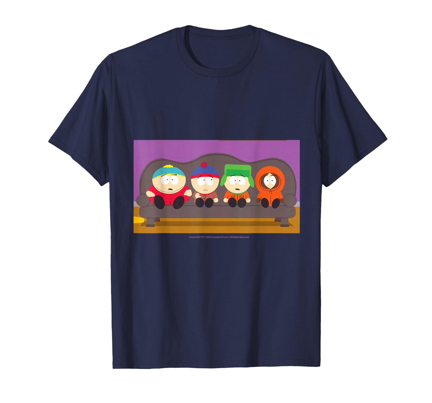 South Park Gang On A Couch T-Shirt