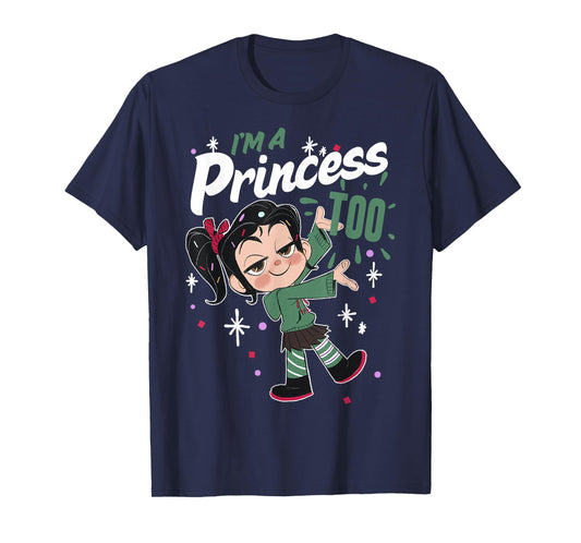 Disney Wreck It Ralph 2 Princess Logo Graphic T-Shirt T-Shirt