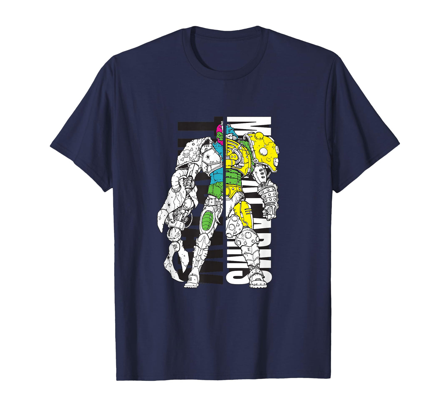 Masters of the Universe - Trap Jaw & Man-At-Arms T-Shirt