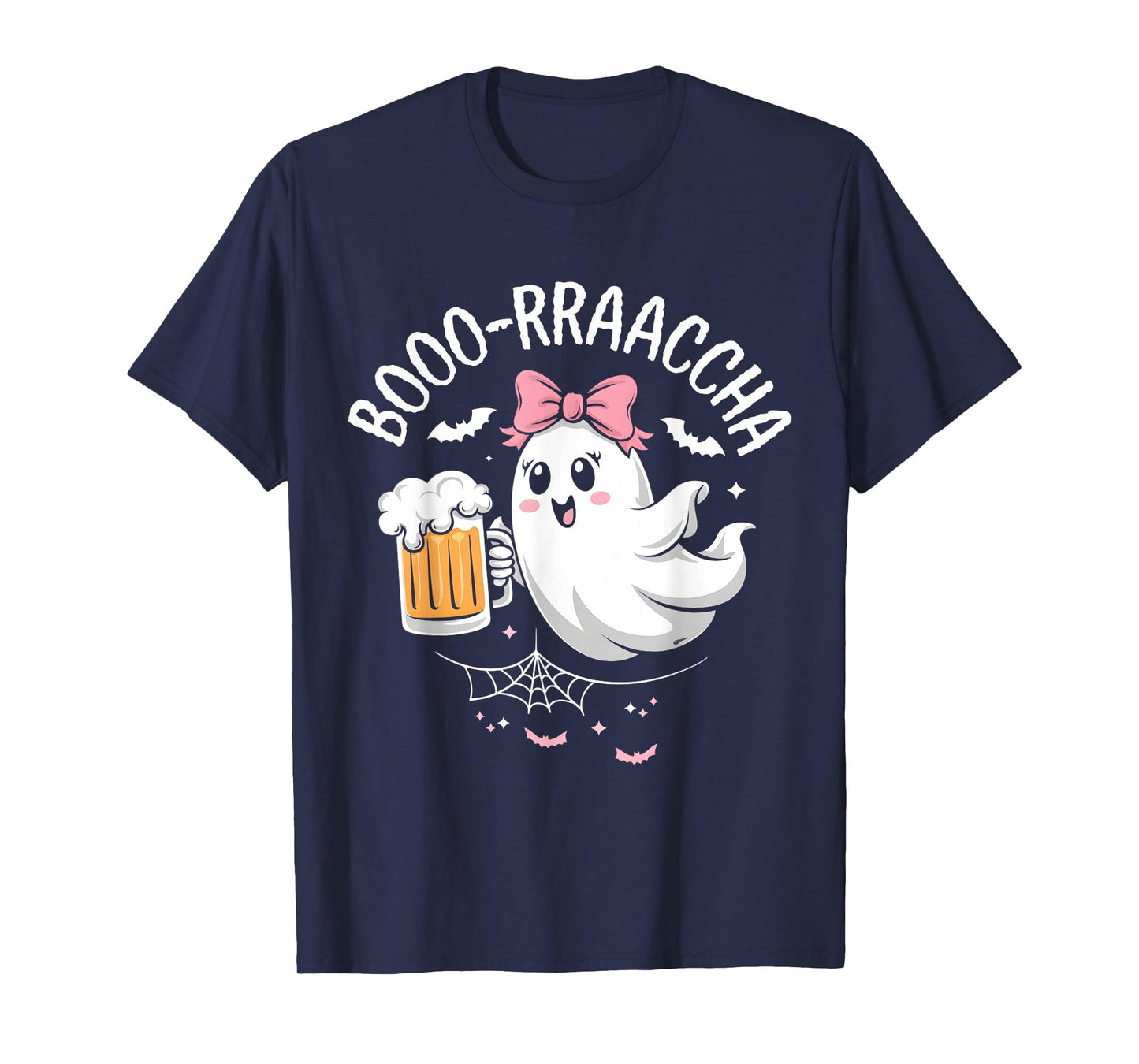 Boo-racha Funny Halloween Ghost Beer Lover Borracha T-Shirt