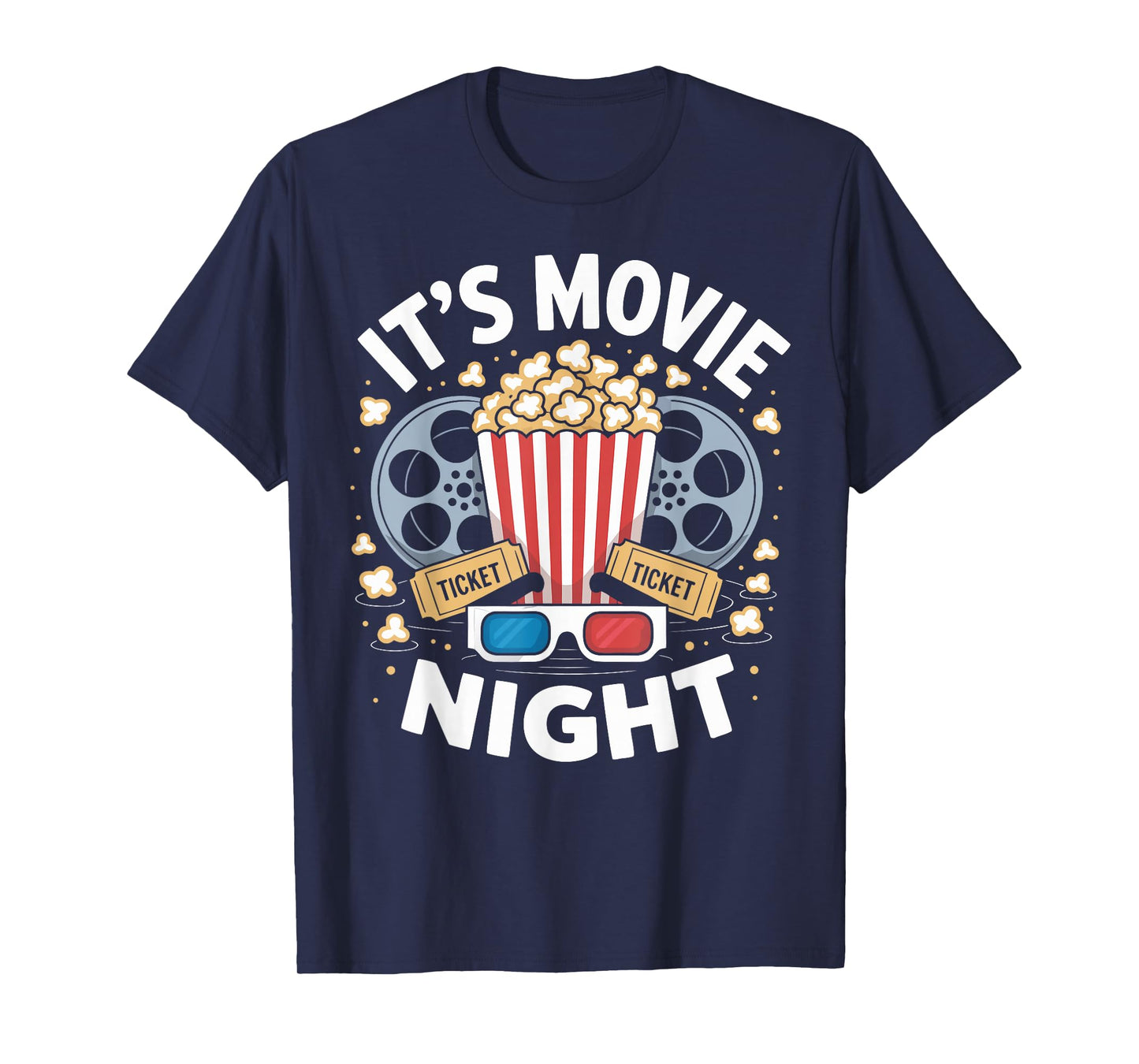 Family Movie Night Film Home Cinema T-Shirt