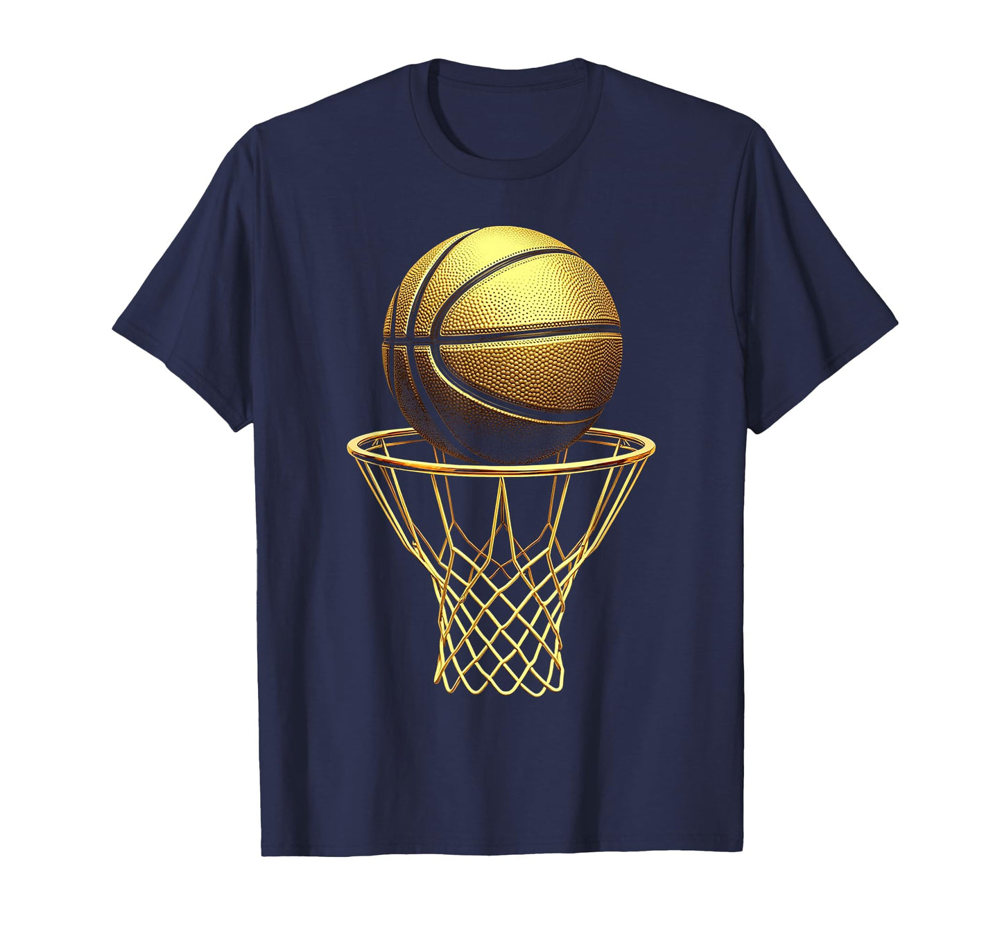 Basketball Player Cool Trophy Sports Lover Game Day BBall T-Shirt