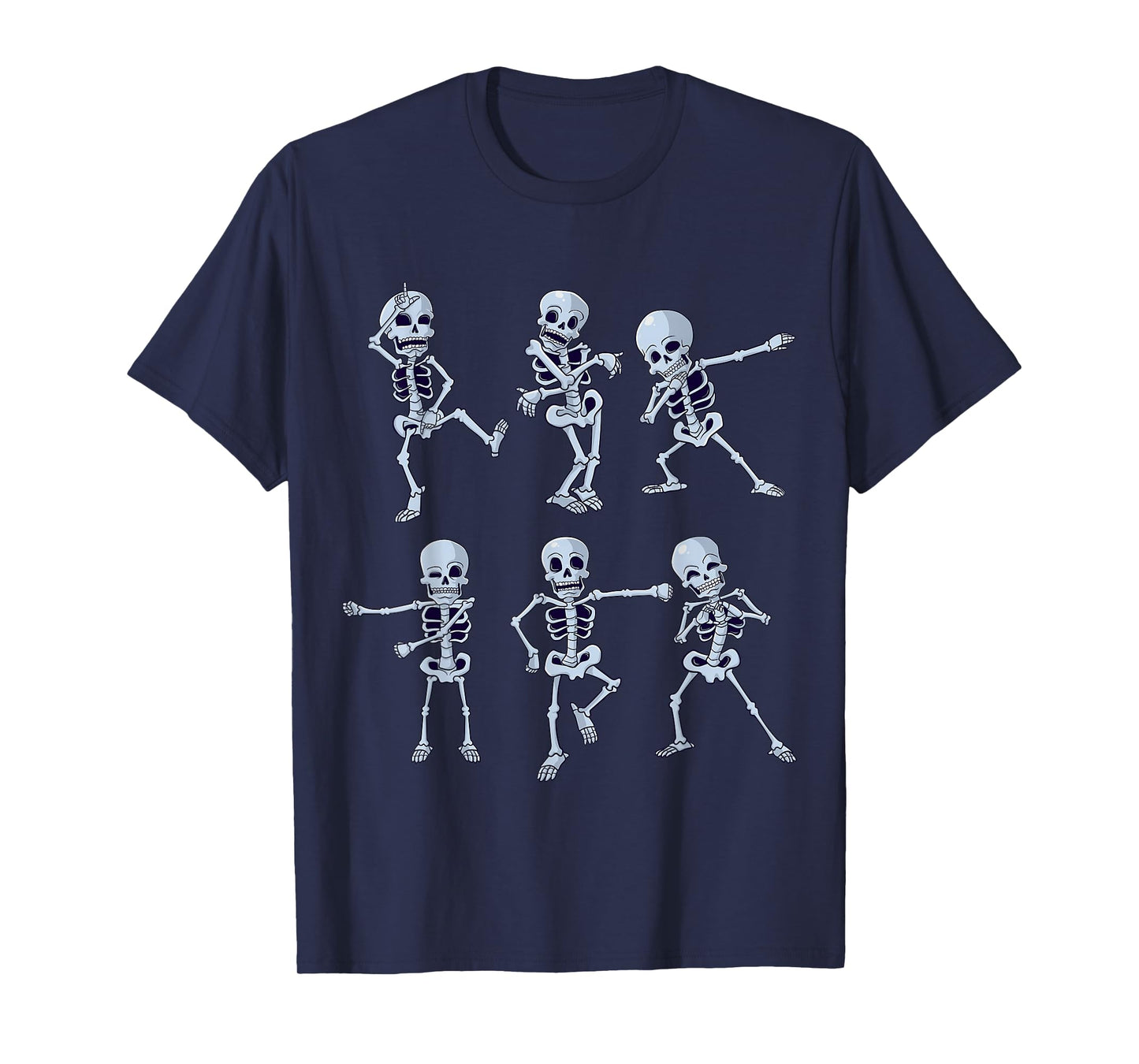 Dancing Skeletons Dabbing Skeleton Dab Boys Girls Halloween T-Shirt