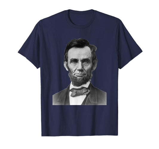 Abraham Lincoln Presidential Portrait Vintage Abe Lincoln T-Shirt Small
