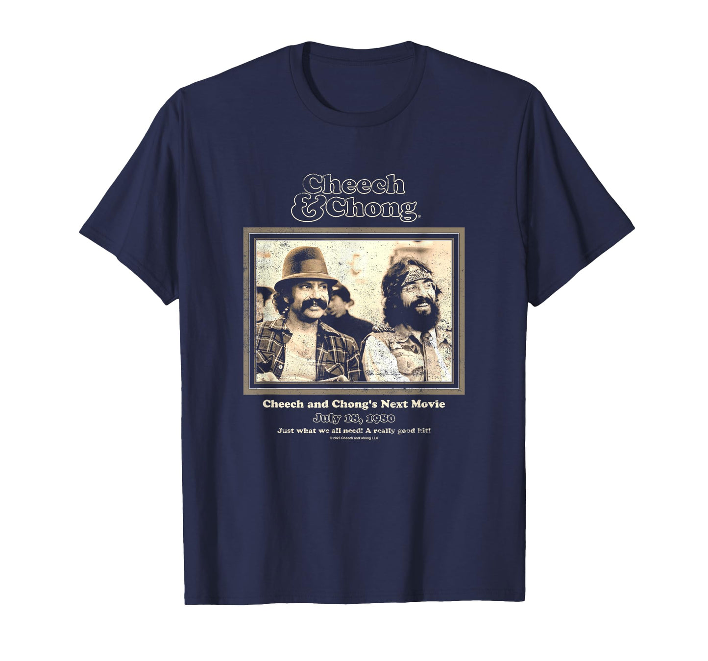 Cheech & Chong Their Next Movie Promotional Poster Retro T-Shirt