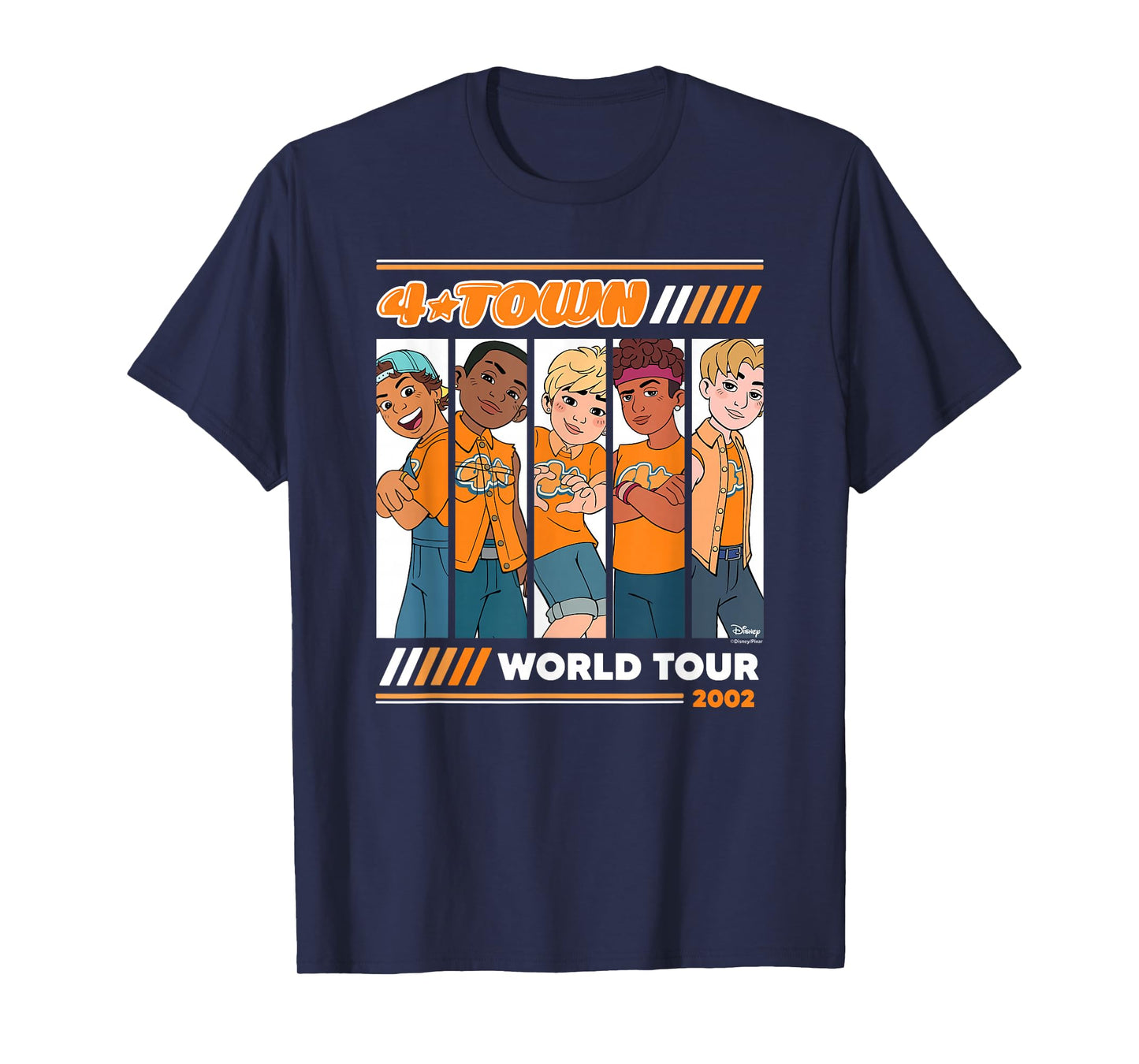 Turning Red - 4 Town 2002 Tour T-Shirt