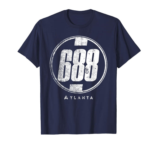 688 circle atlanta funny shirt T-Shirt