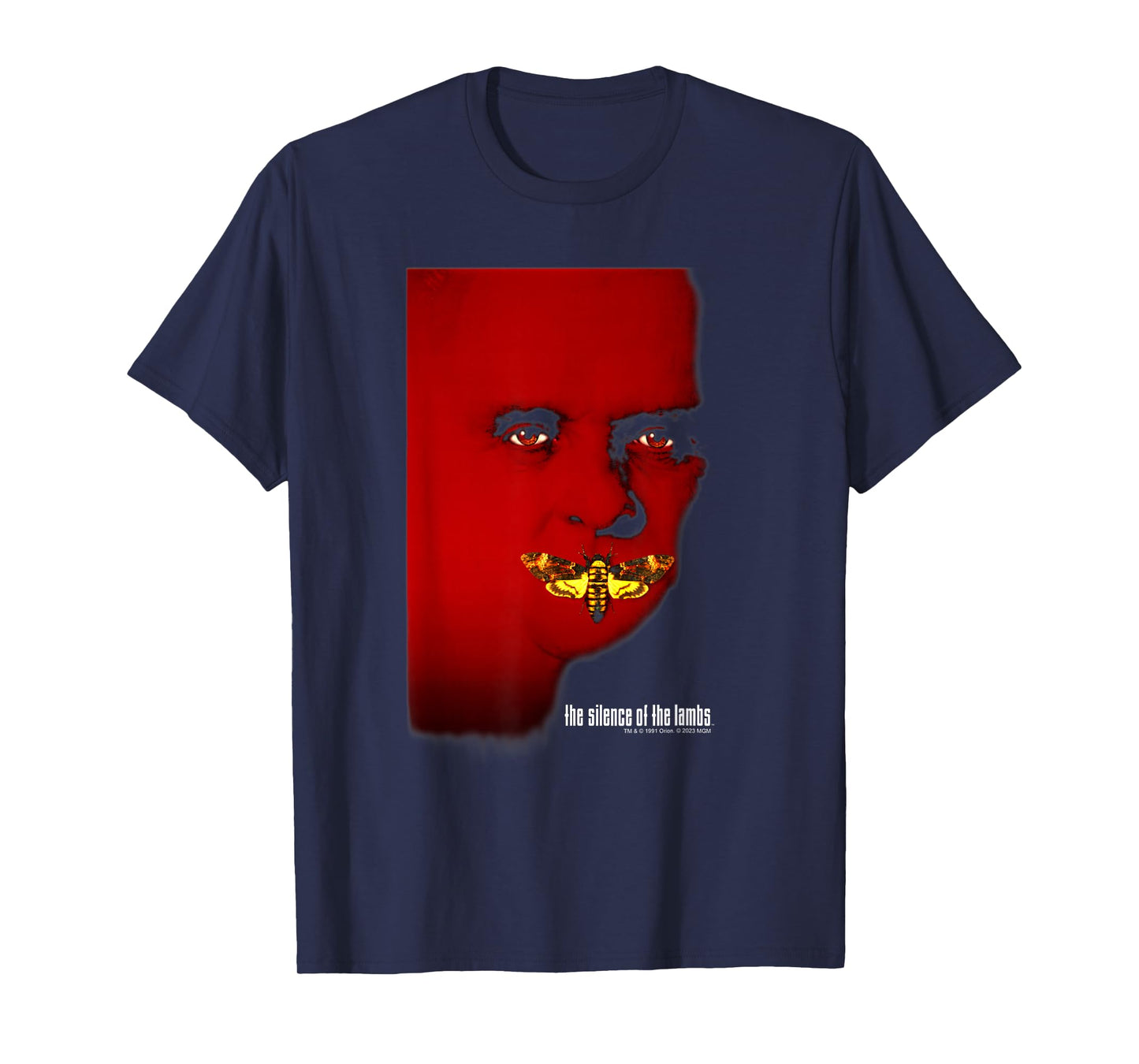 The Silence Of The Lambs Hannibal Lecter Moth Poster T-Shirt