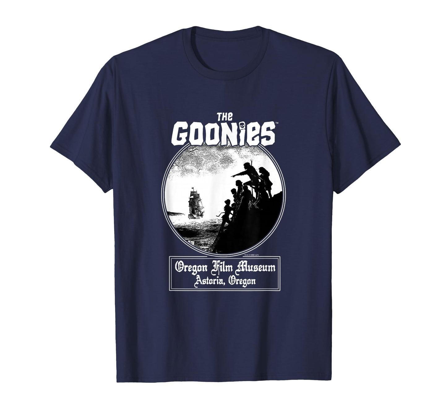 The Goonies Oregon Film Museum Astoria, Oregon Movie T-Shirt