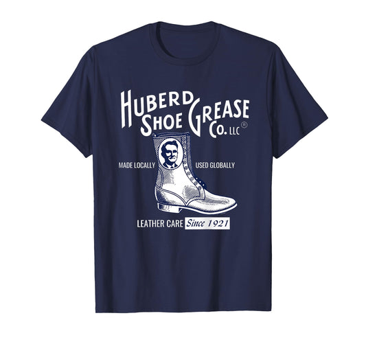 Huberd's Shoe Grease Logo Dark T-Shirt