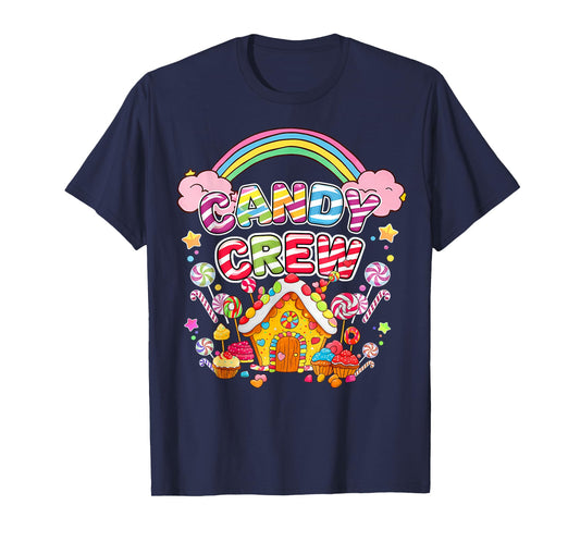 Candy Crew Candy Costume Funny Candy Squad Women Girls T-Shirt