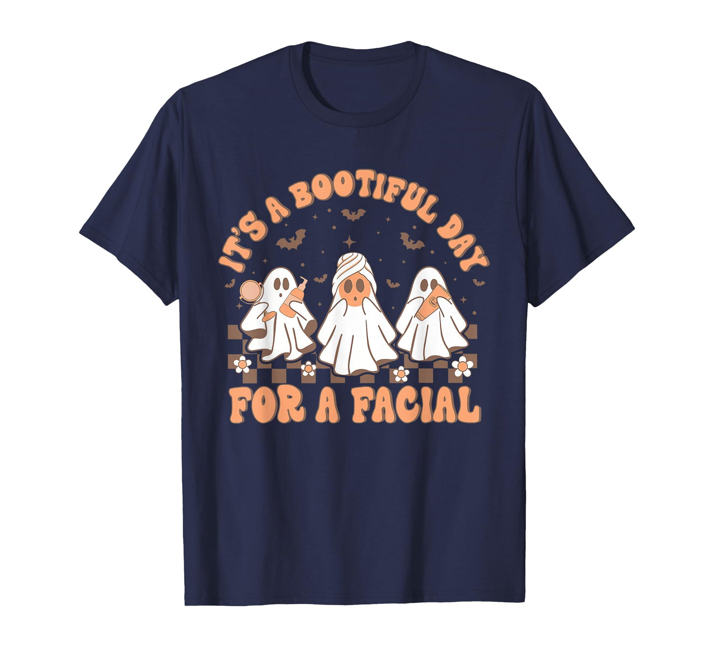 Spooky Dermatologist Its A Bootiful Day for Facial Halloween T-Shirt